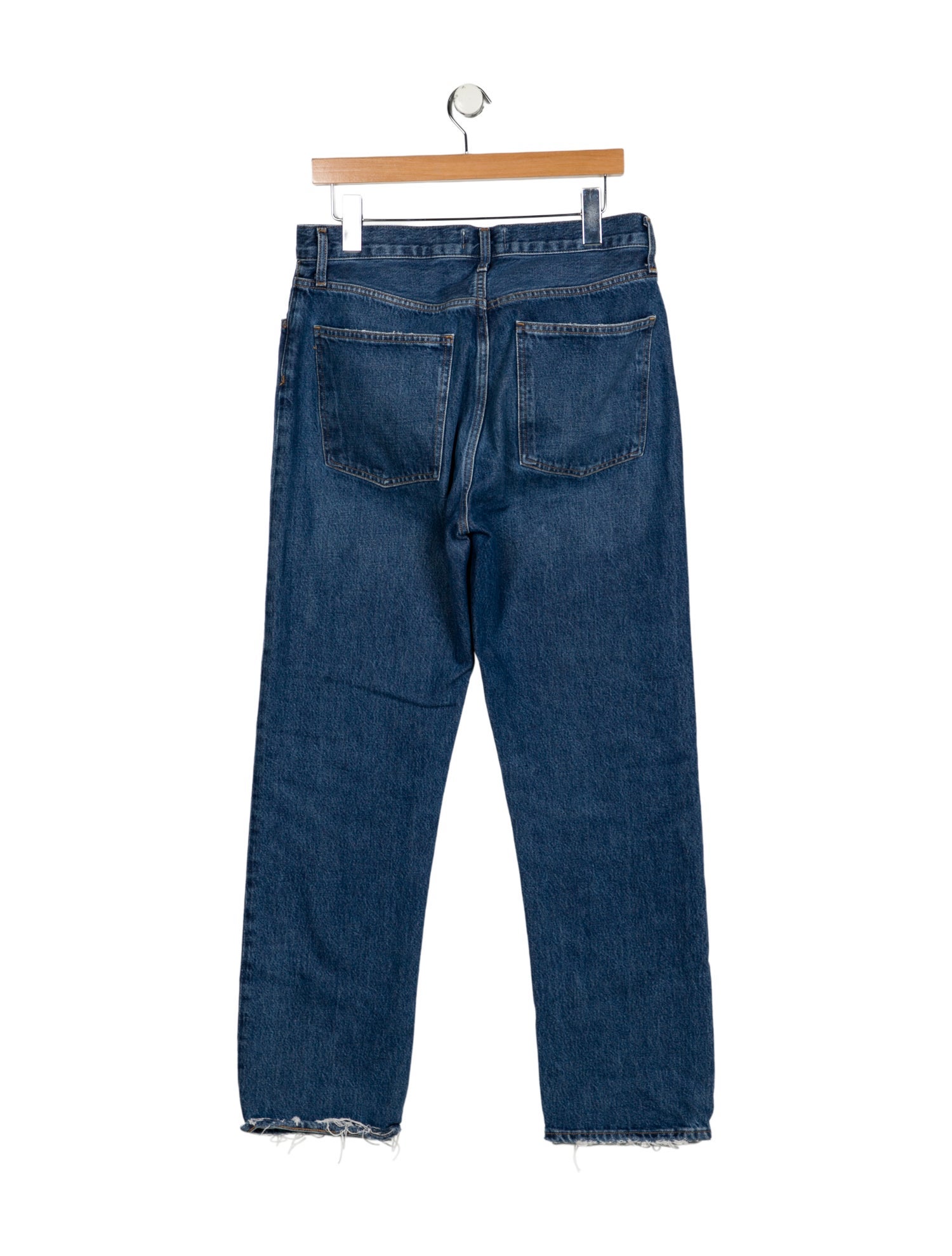 AGOLDE High-Rise Straight Leg Jeans