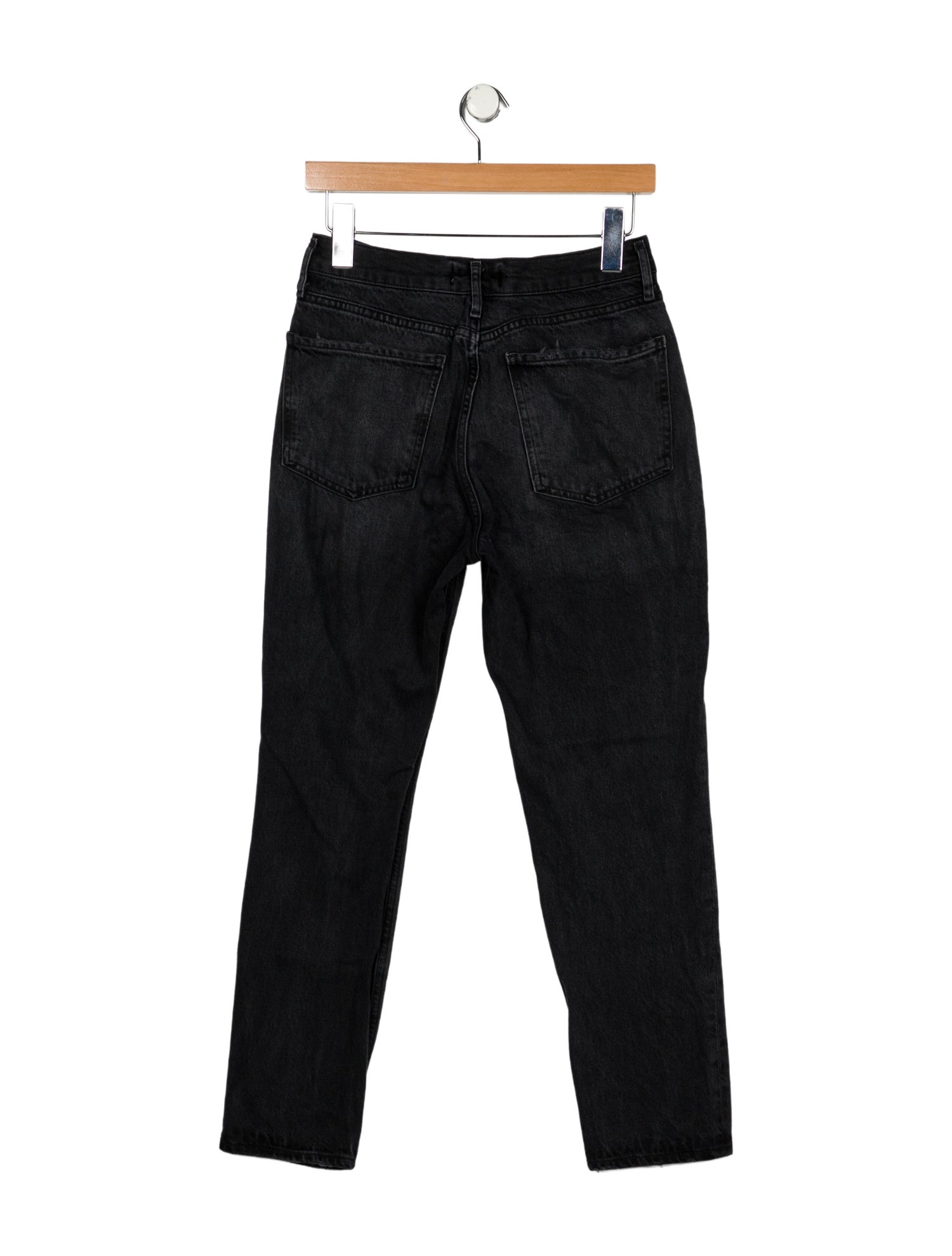 AGOLDE Mid-Rise Straight Leg Jeans