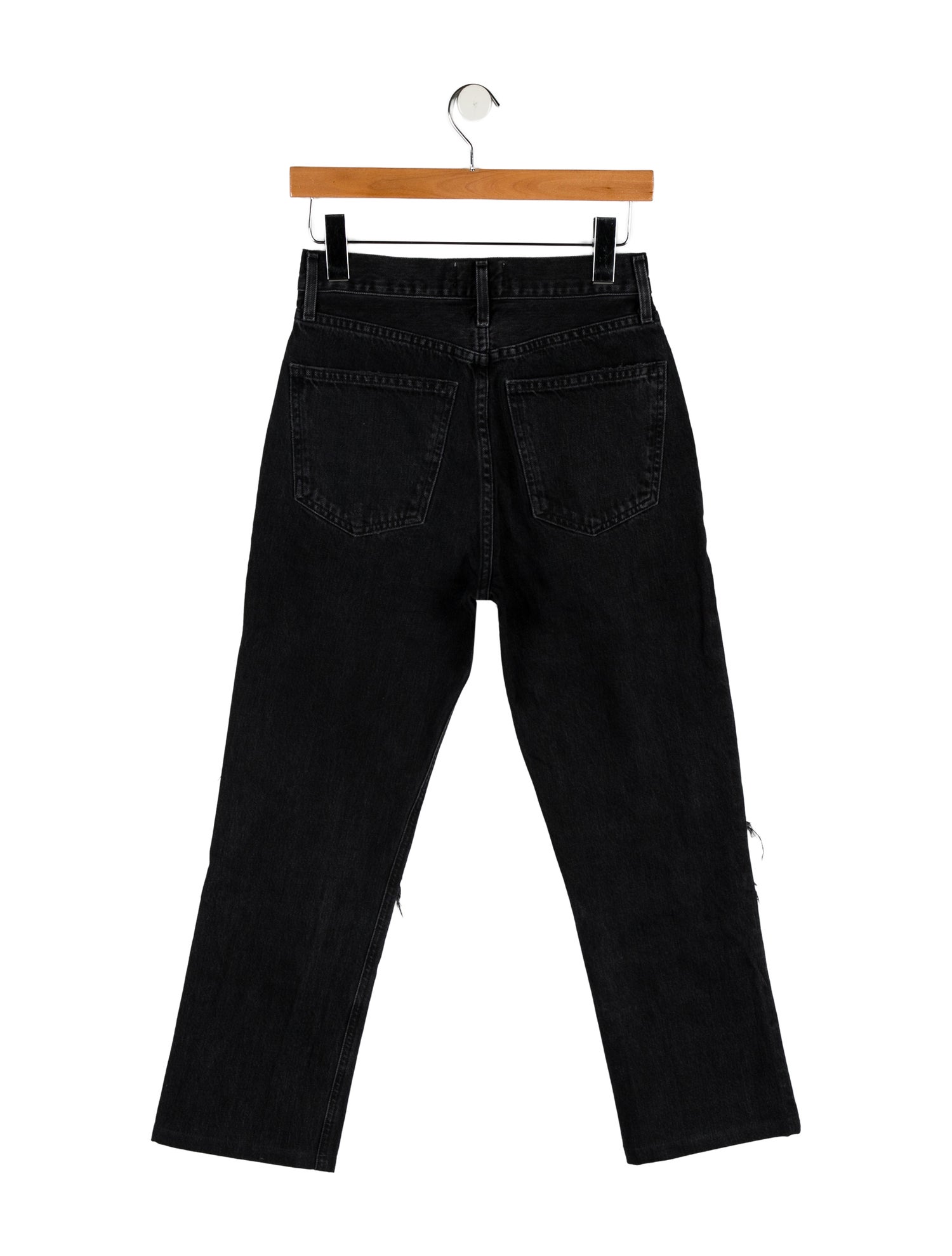 AGOLDE High-Rise Straight Leg Jeans