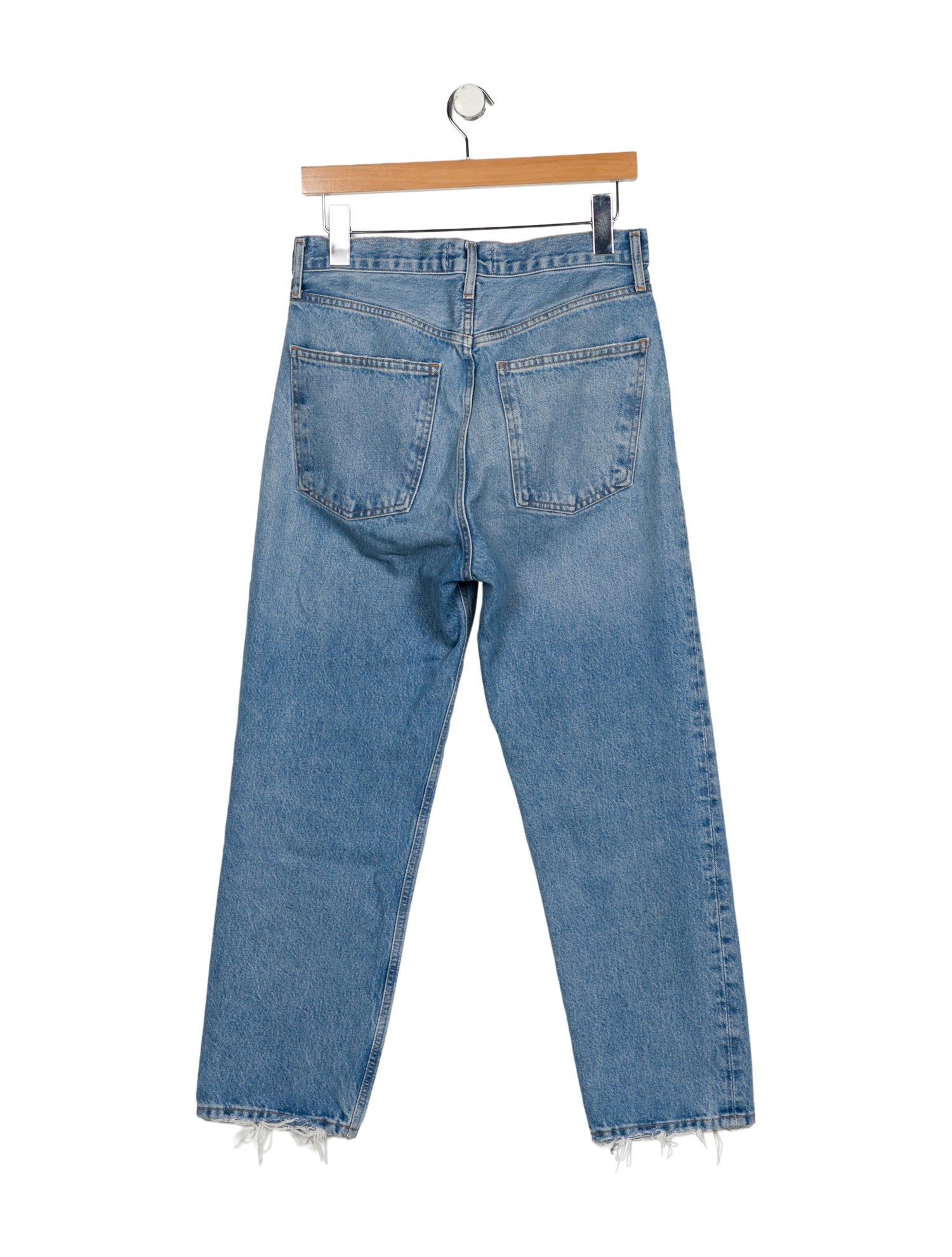 AGOLDE High-Rise Straight Leg Jeans