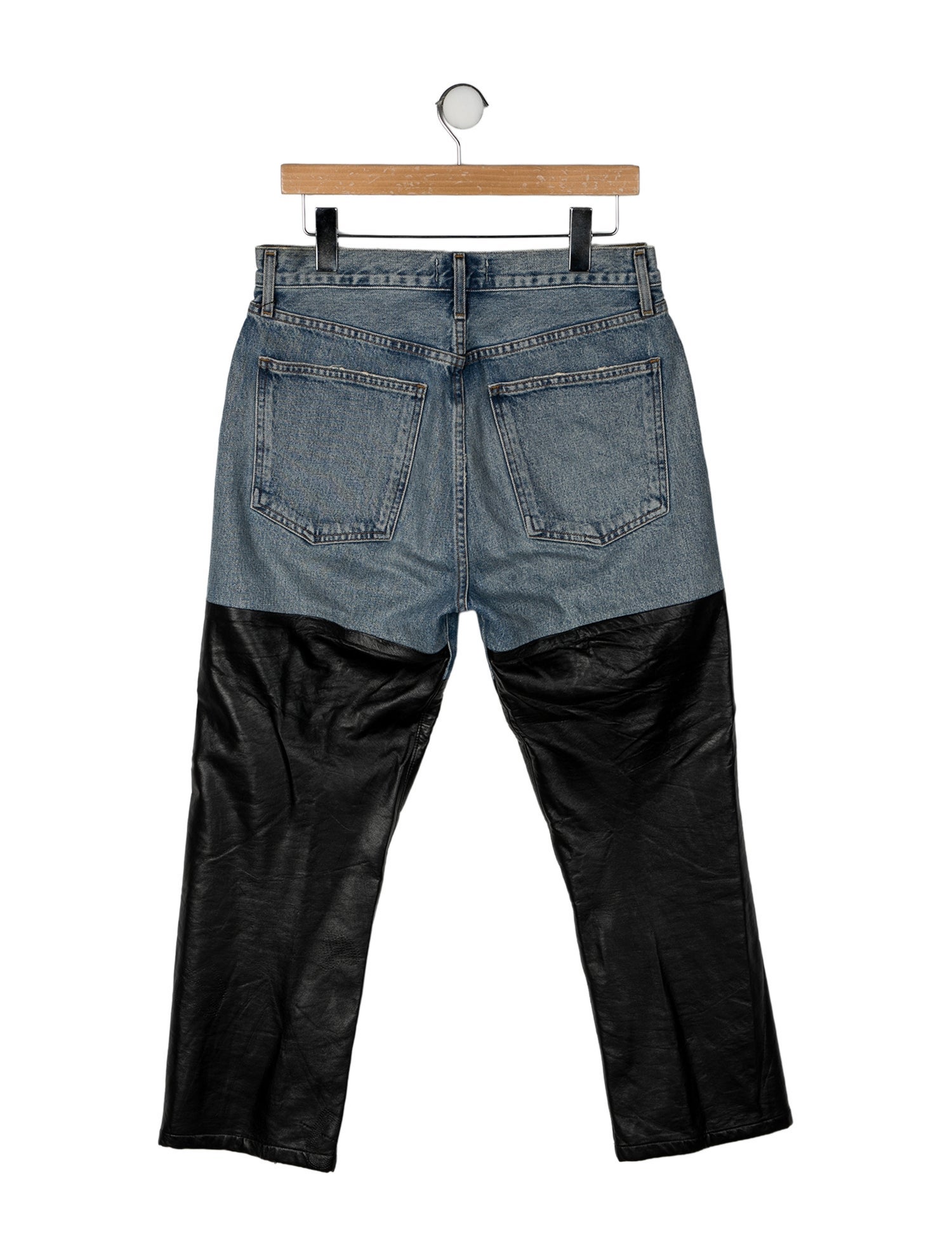 AGOLDE High-Rise Straight Leg Jeans