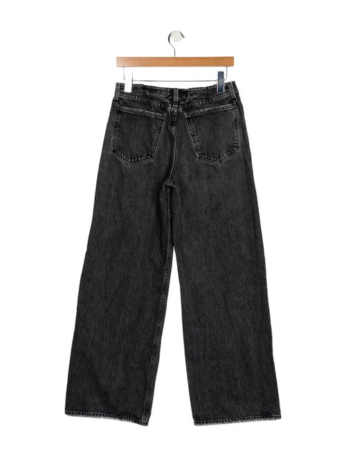 AGOLDE Mid-Rise Wide Leg Jeans