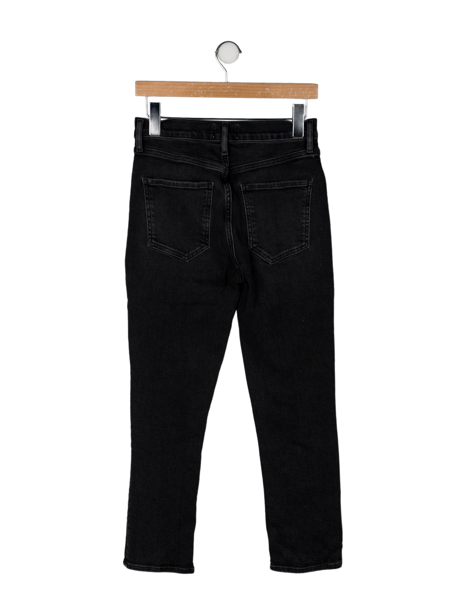 AGOLDE High-Rise Straight Leg Jeans