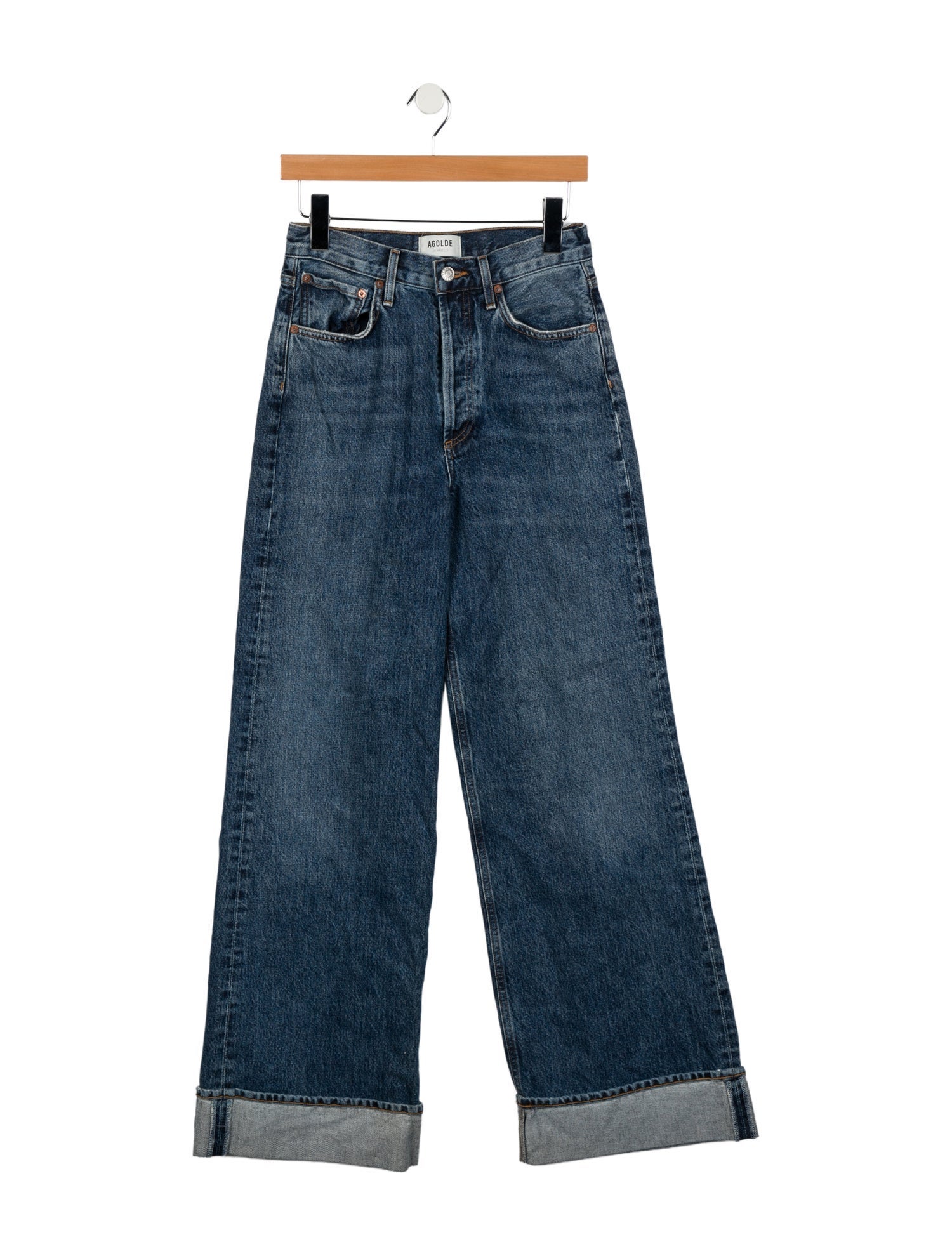 AGOLDE High-Rise Wide Leg Jeans