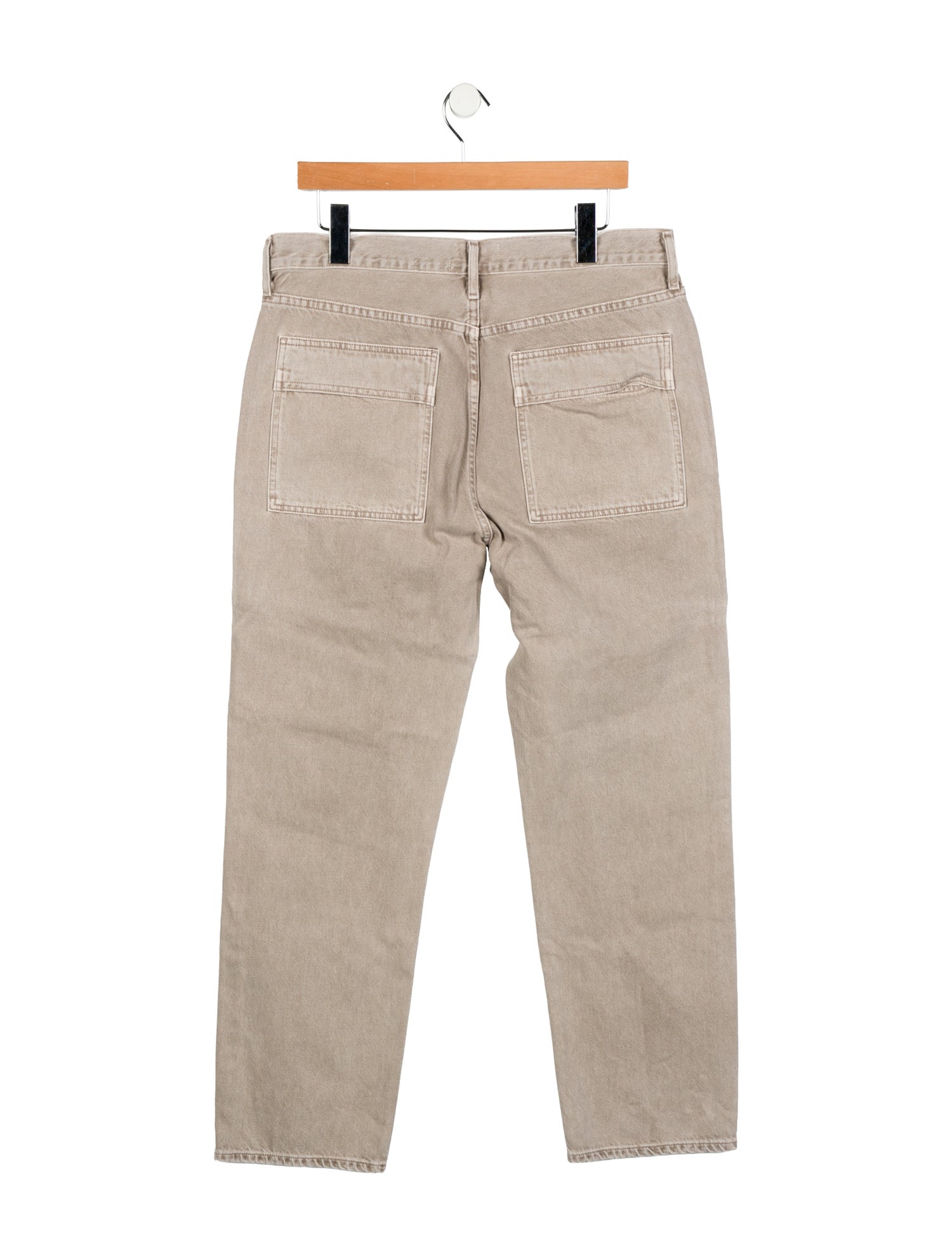 AGOLDE High-Rise Straight Leg Jeans