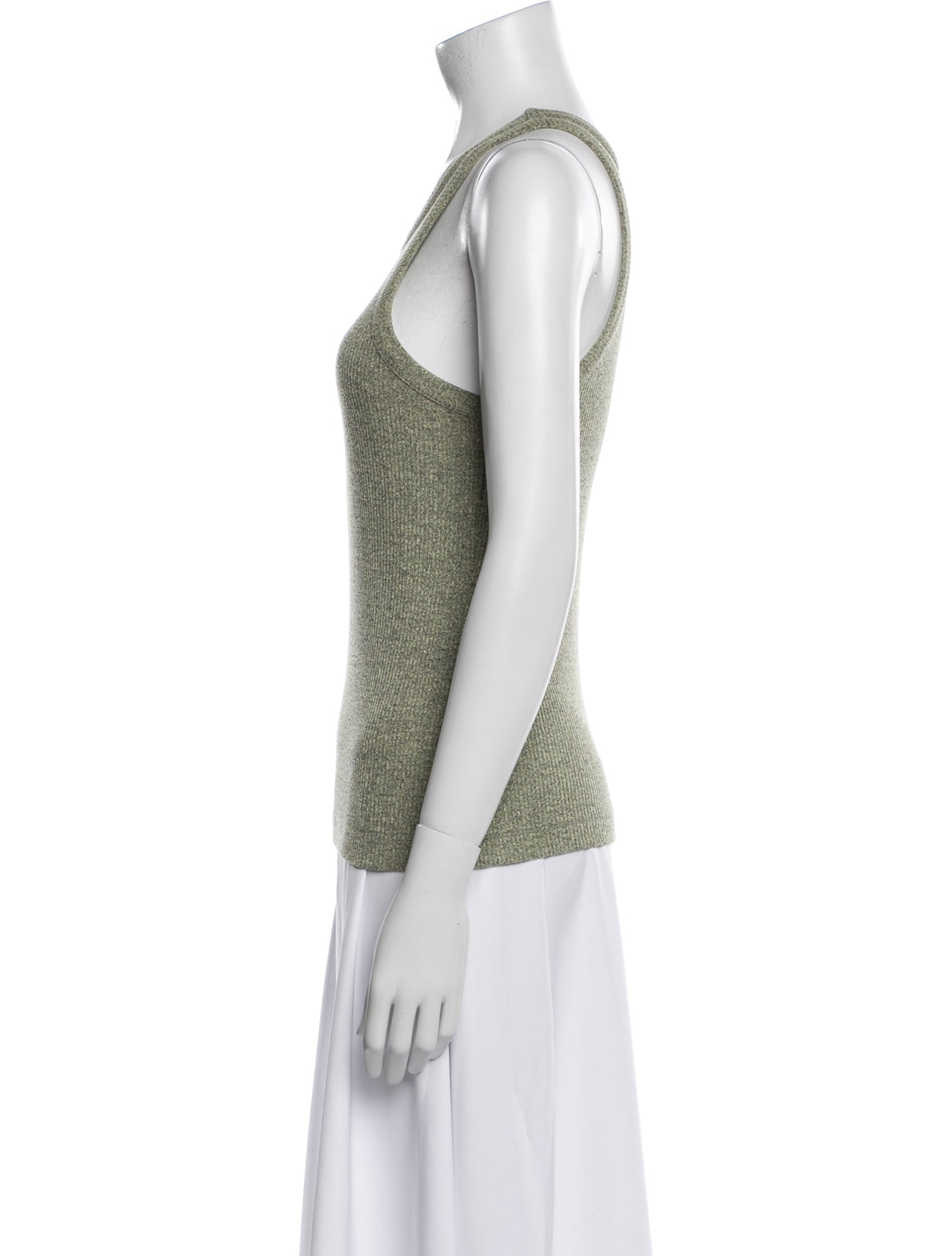 AGOLDE Scoop Neck Sleeveless Top