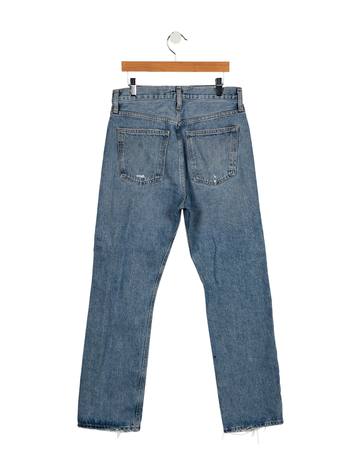 AGOLDE High-Rise Straight Leg Jeans