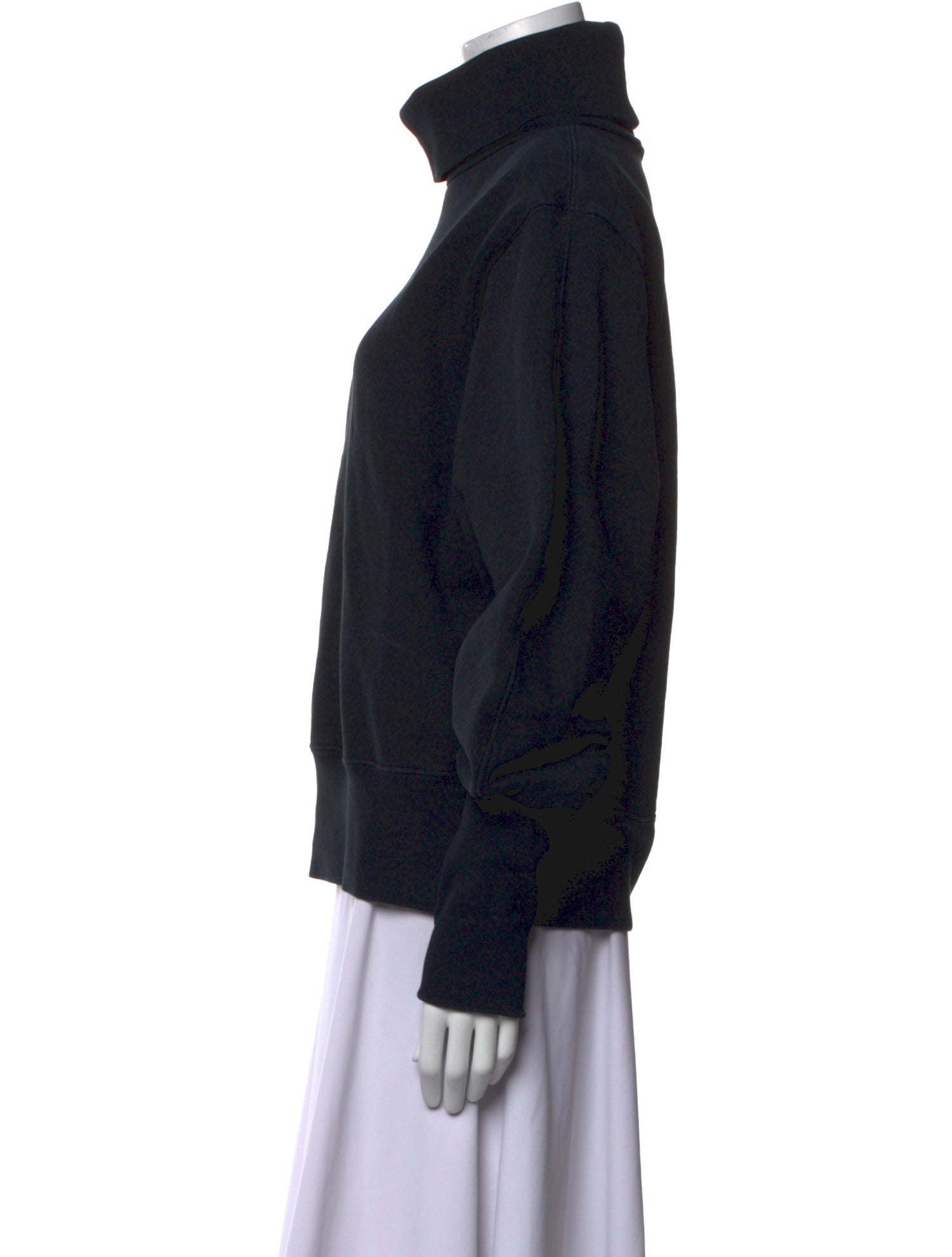 AGOLDE Turtleneck Long Sleeve Sweatshirt