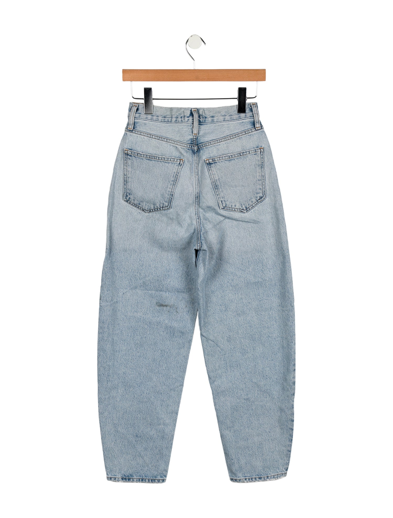 AGOLDE High-Rise Straight Leg Jeans