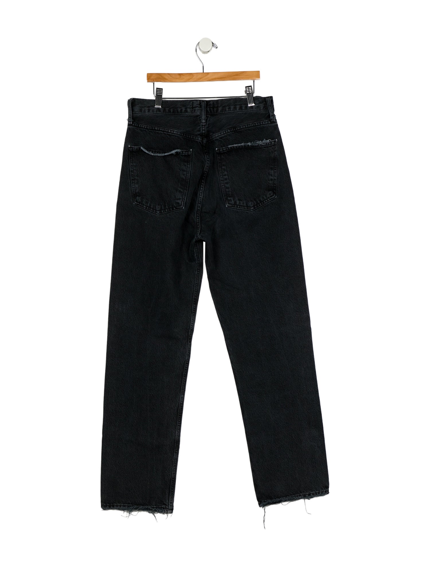 AGOLDE High-Rise Straight Leg Jeans