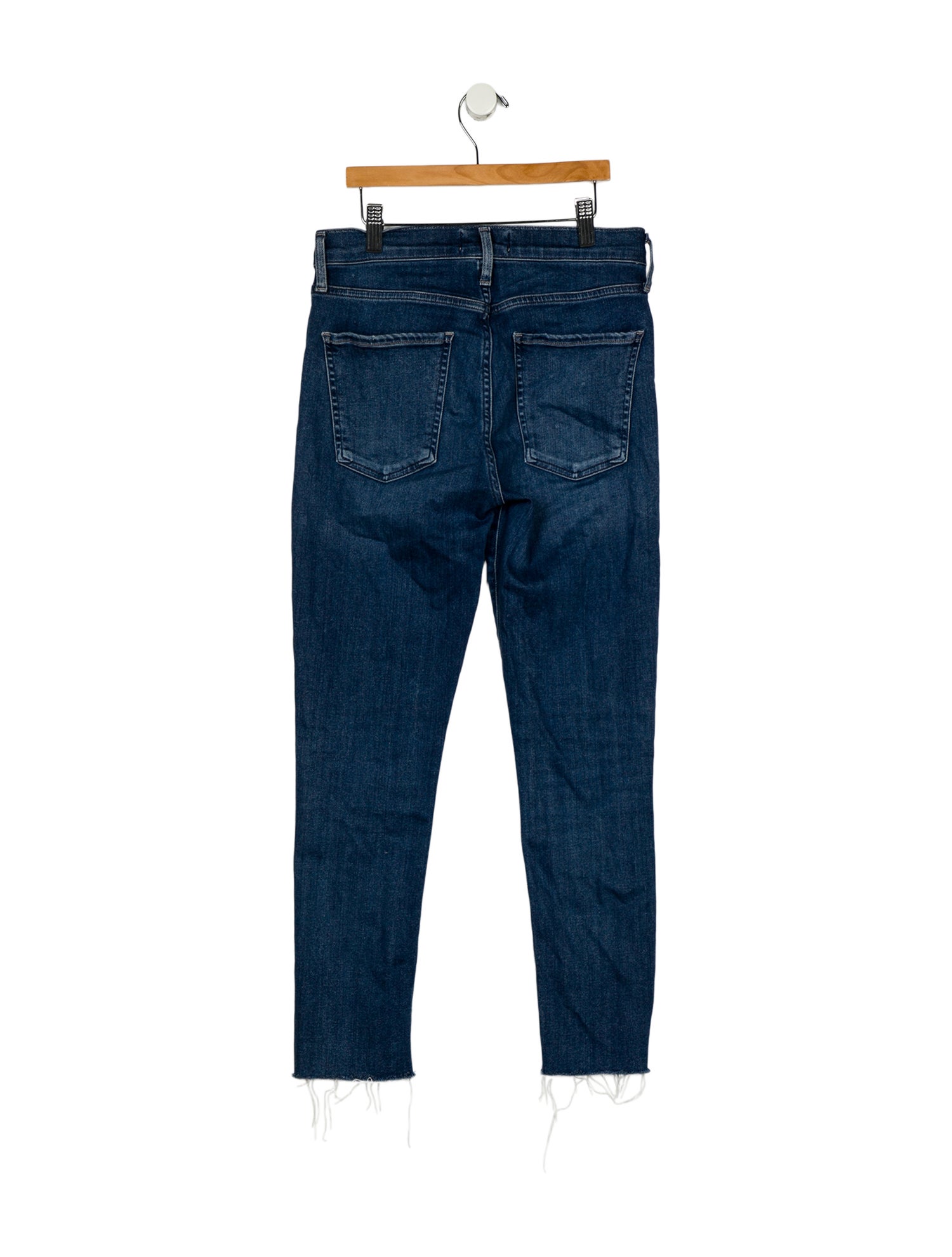 AGOLDE Mid-Rise Skinny Leg Jeans