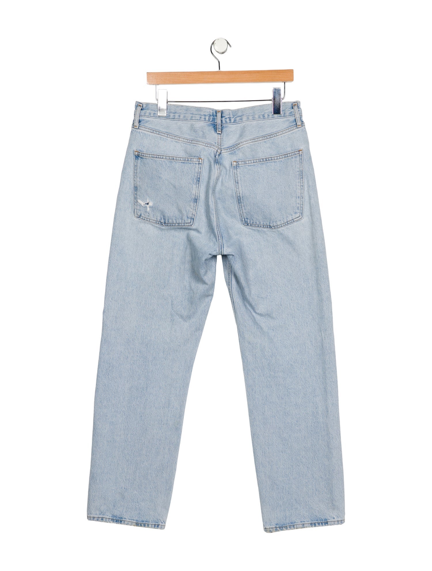 AGOLDE High-Rise Straight Leg Jeans