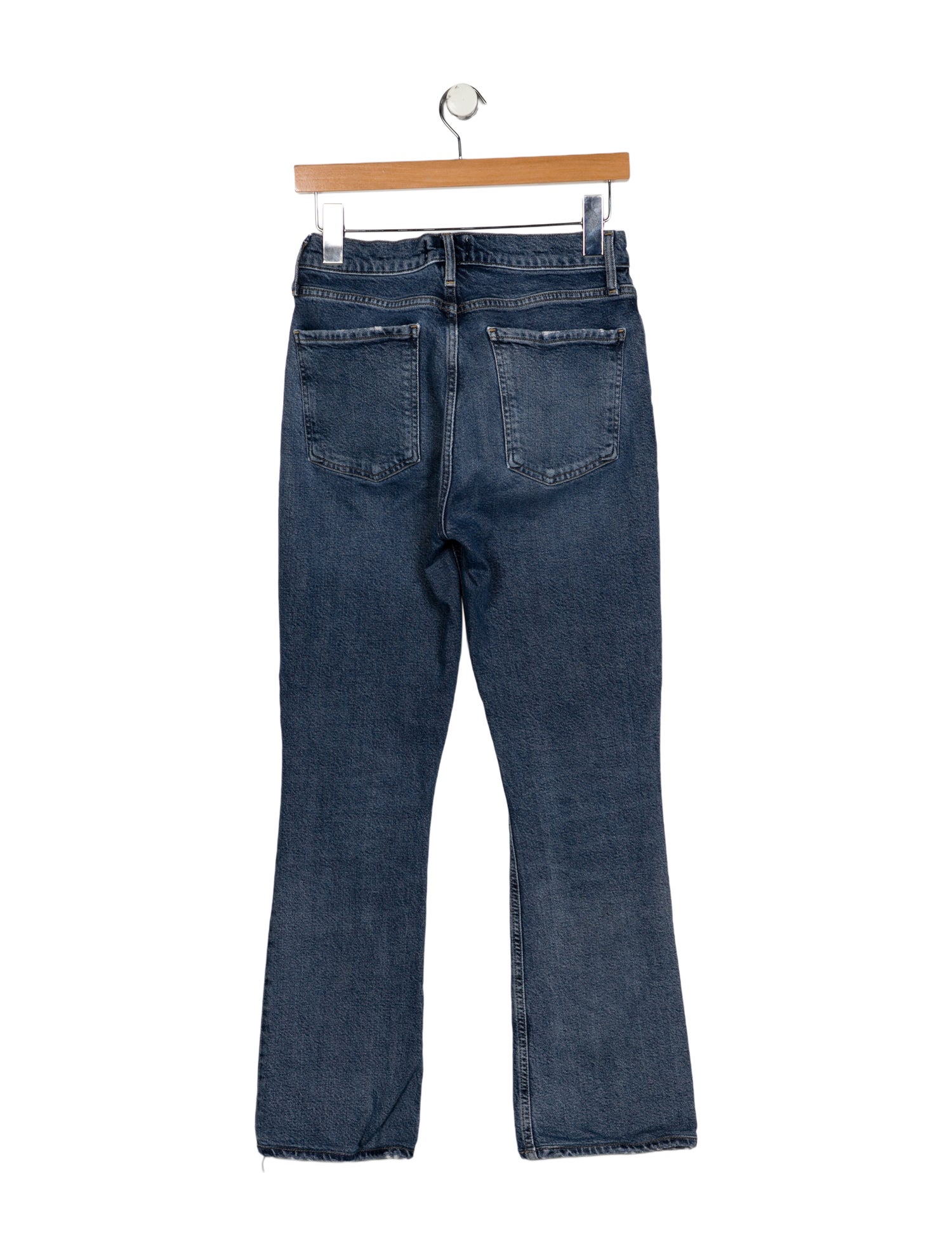 AGOLDE Mid-Rise Straight Leg Jeans