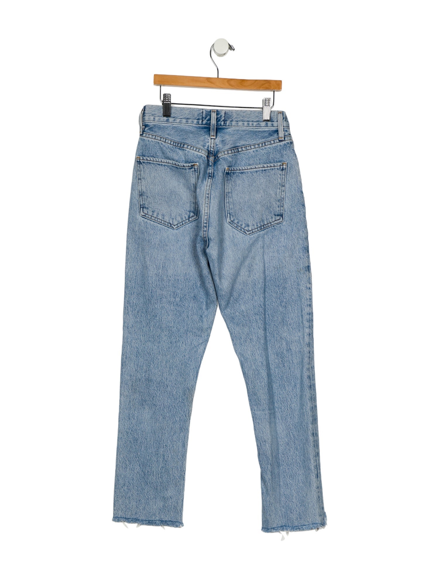 AGOLDE High-Rise Straight Leg Jeans