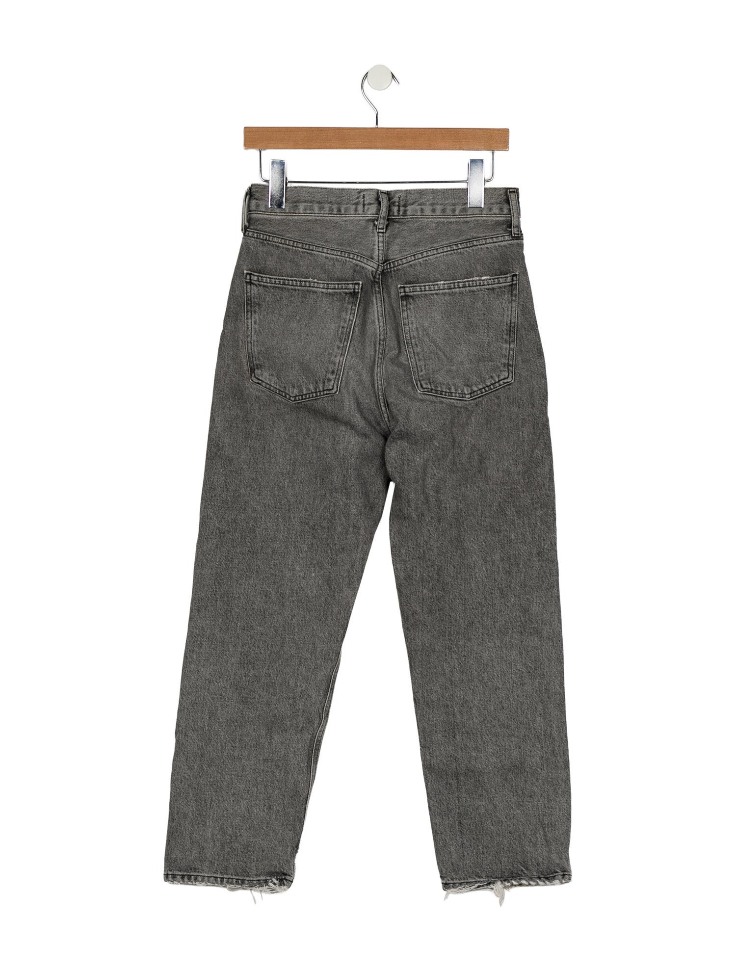 AGOLDE High-Rise Straight Leg Jeans
