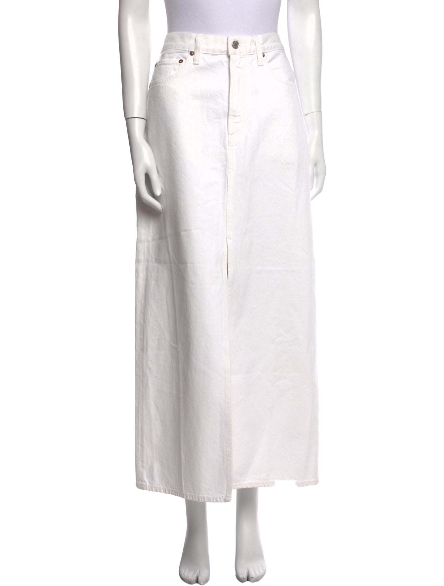 AGOLDE Midi Length Skirt