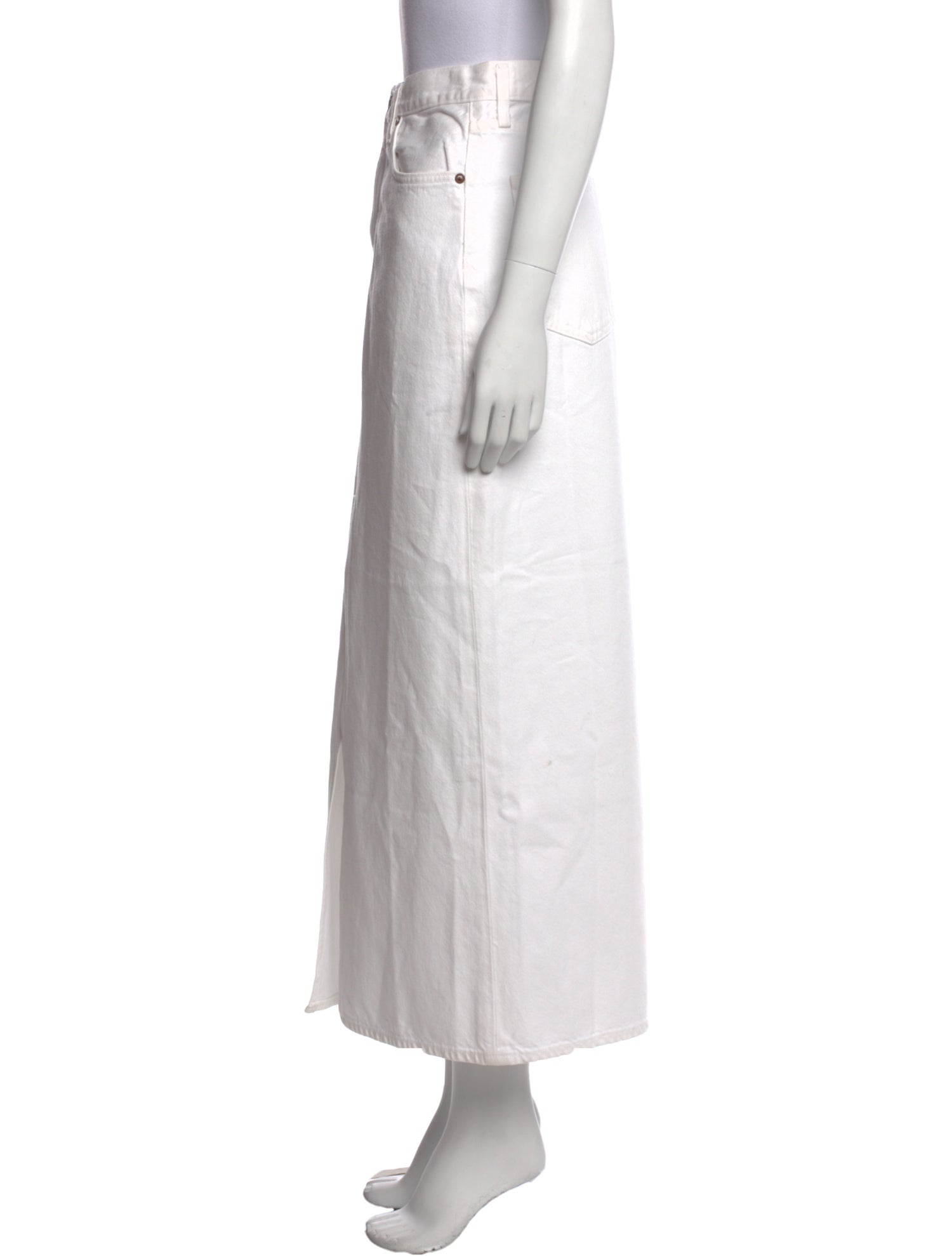 AGOLDE Midi Length Skirt