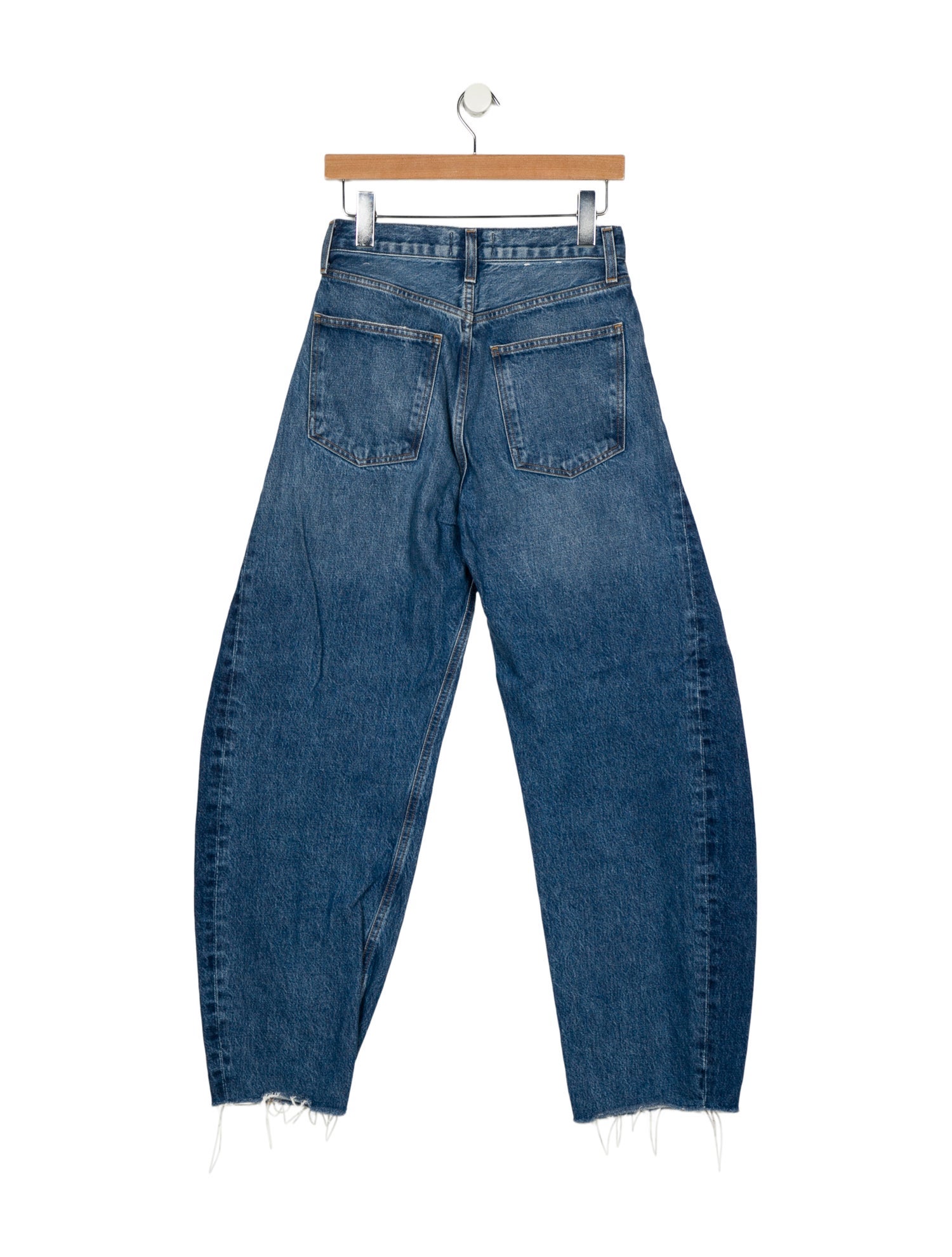 AGOLDE Mid-Rise Straight Leg Jeans