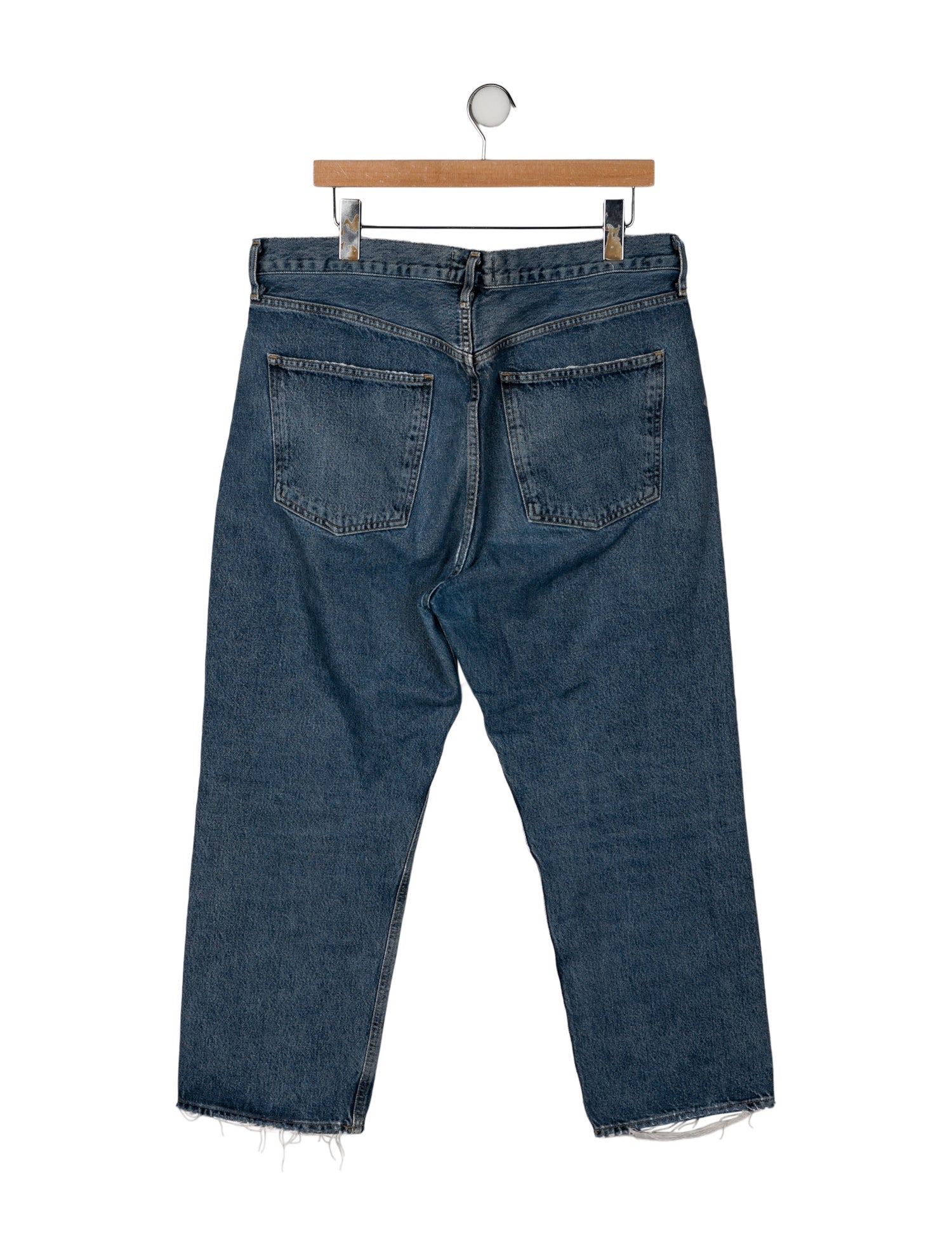 AGOLDE High-Rise Straight Leg Jeans