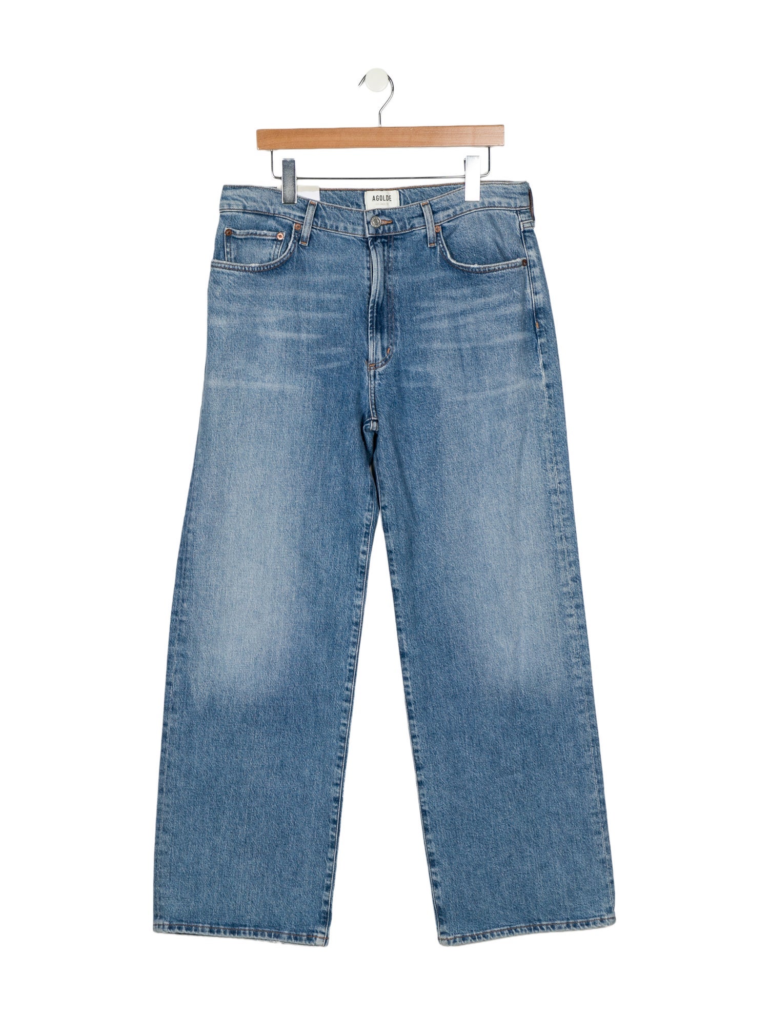 AGOLDE High-Rise Wide Leg Jeans