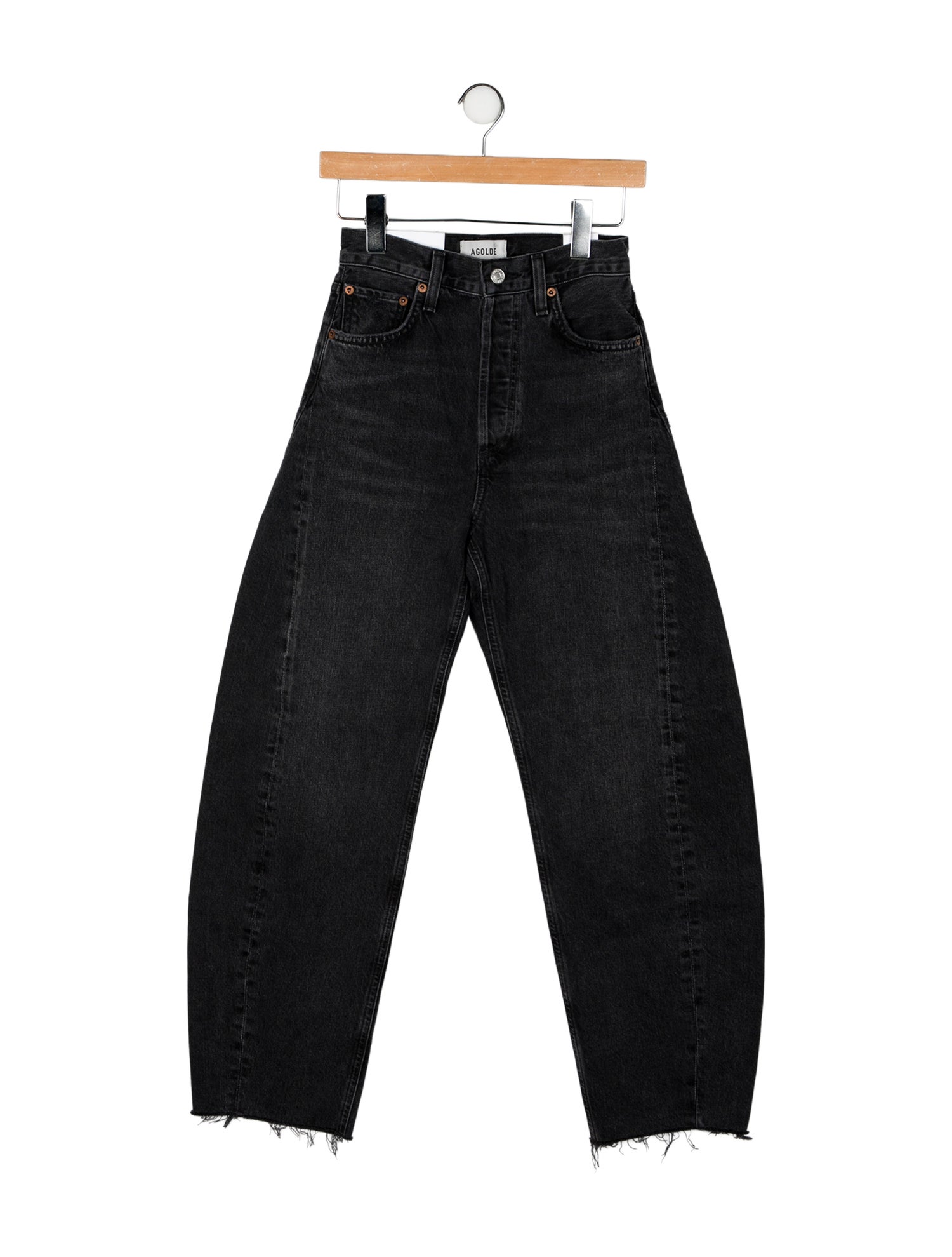 AGOLDE High-Rise Straight Leg Jeans