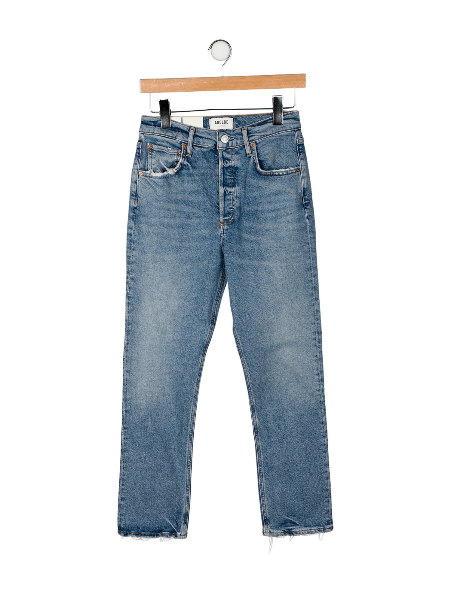 AGOLDE High-Rise Straight Leg Jeans w/ Tags