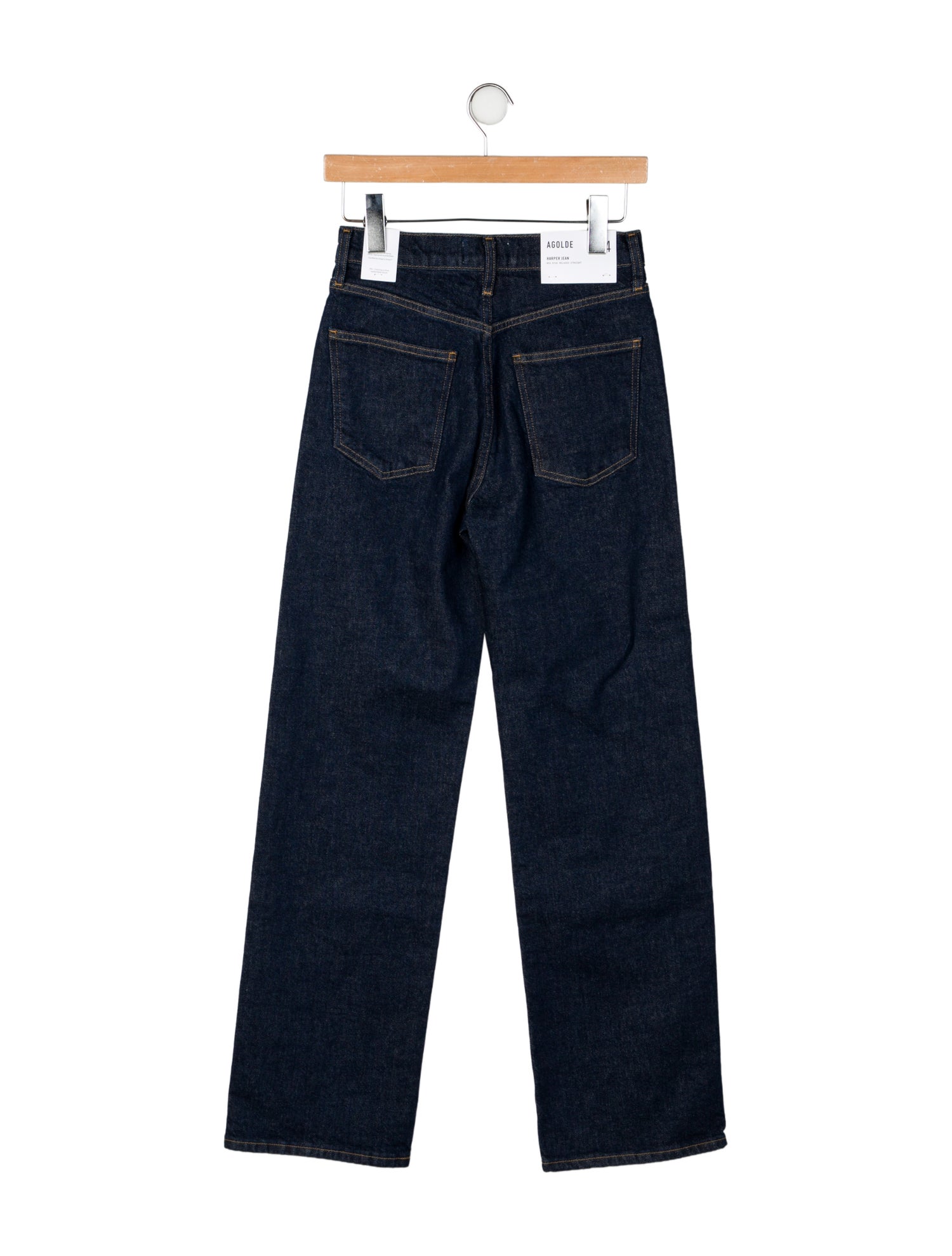 AGOLDE High-Rise Wide Leg Jeans w/ Tags