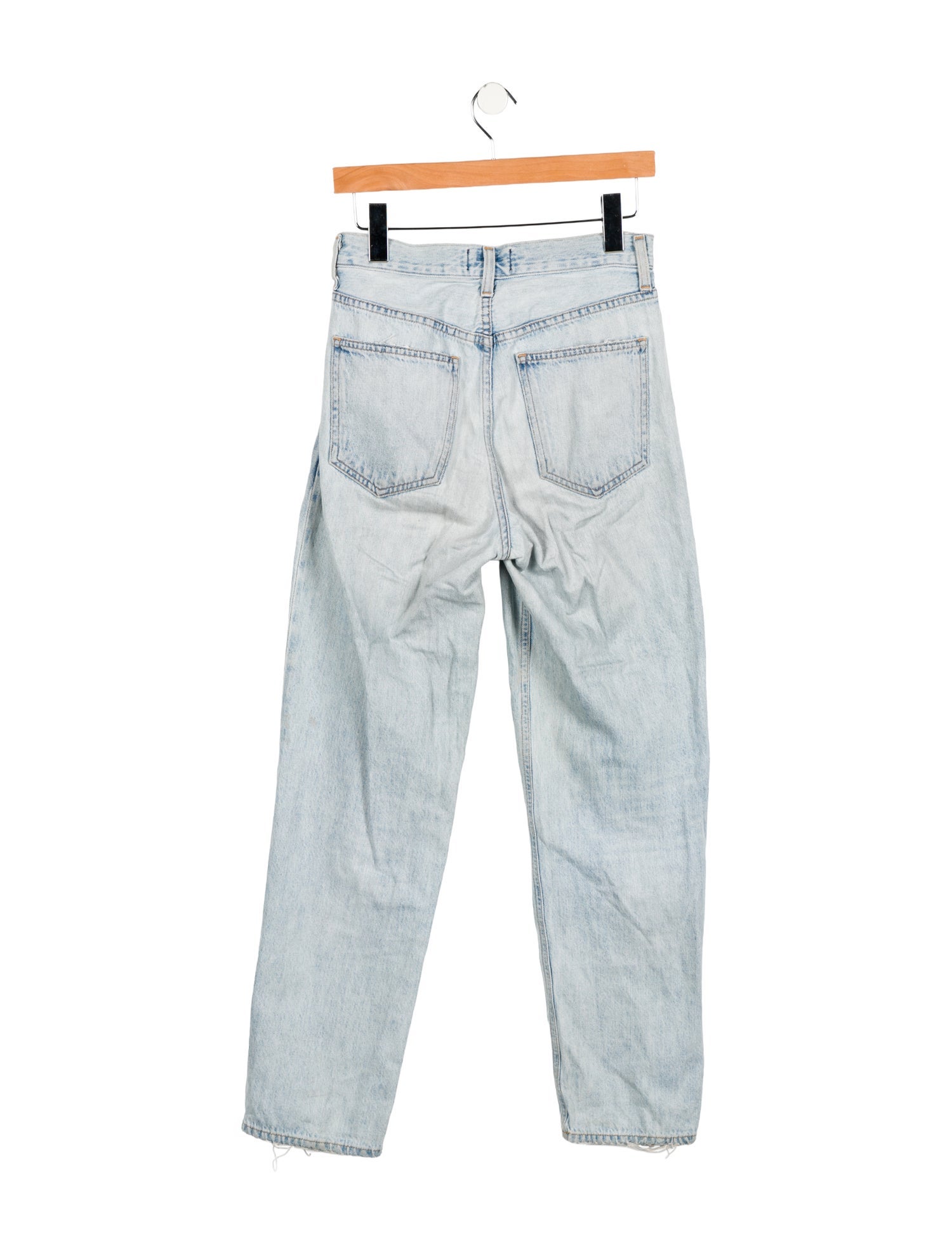 AGOLDE High-Rise Straight Leg Jeans