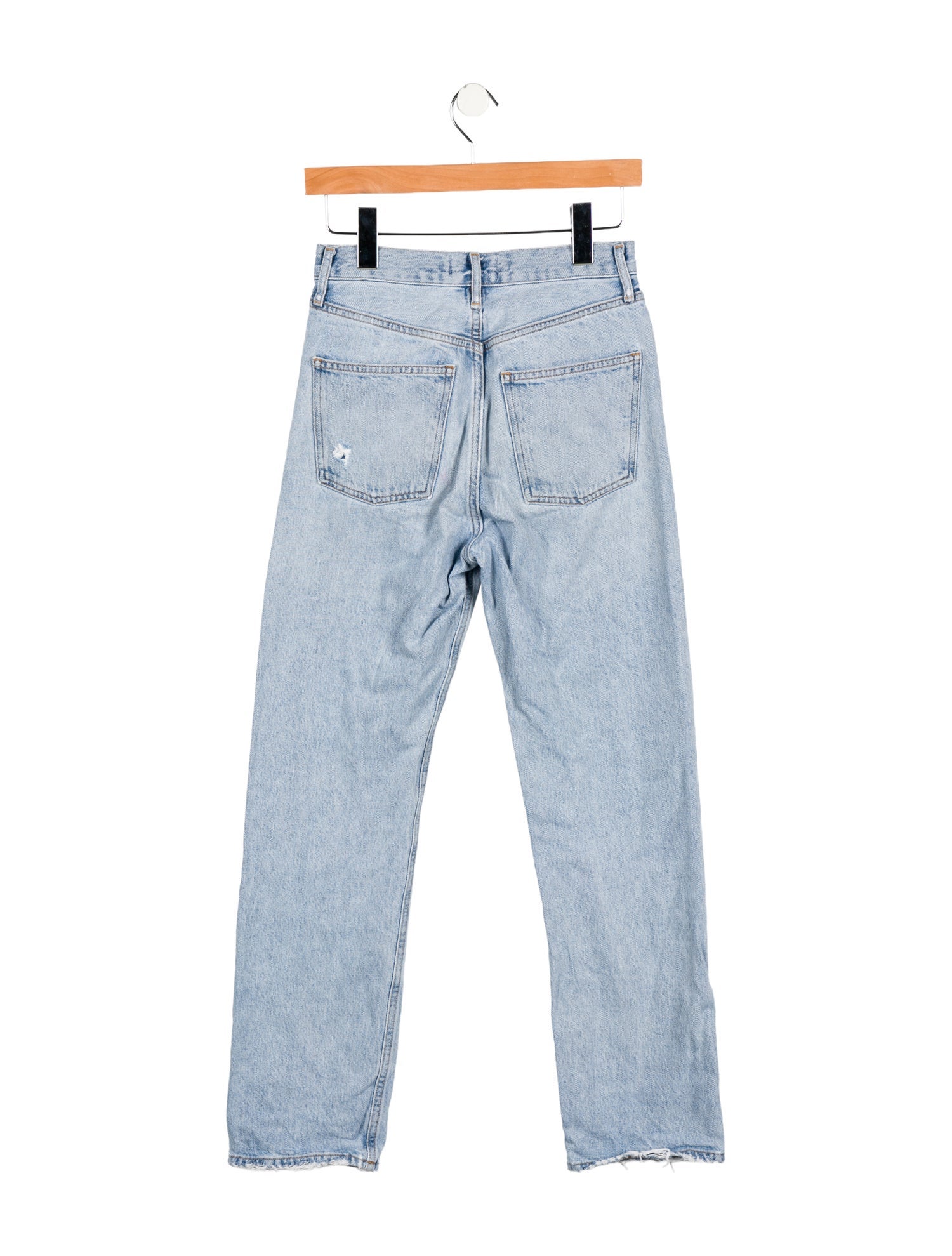 AGOLDE High-Rise Straight Leg Jeans