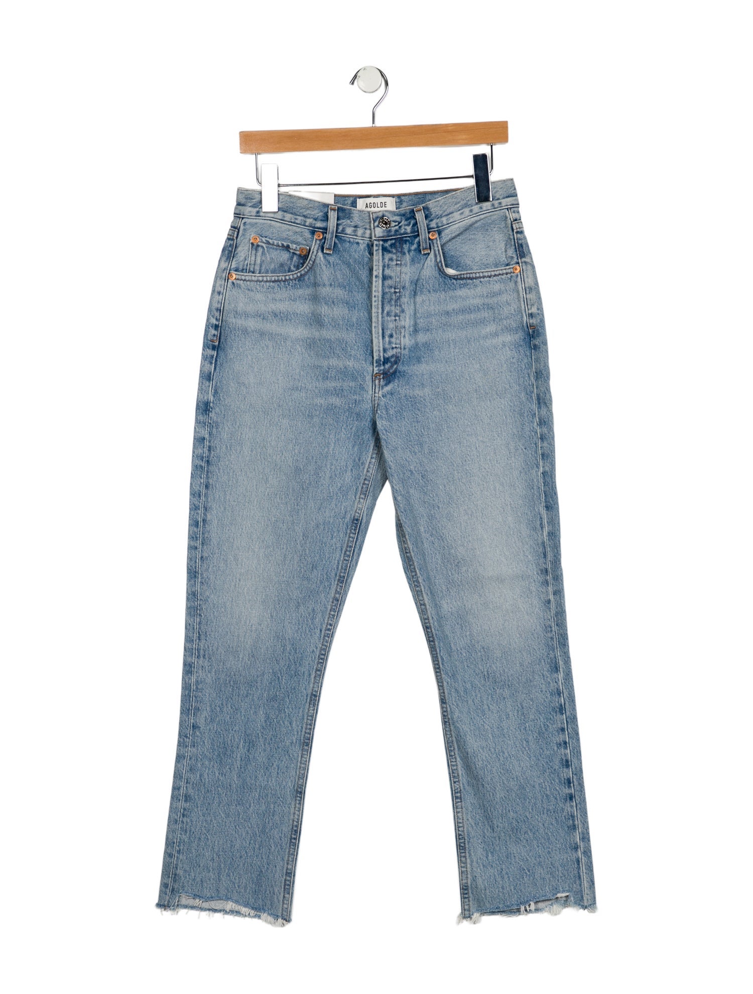 AGOLDE High-Rise Wide Leg Jeans