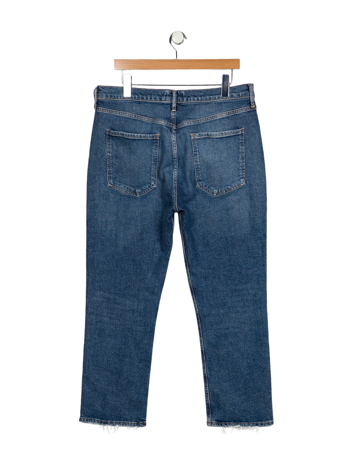 AGOLDE High-Rise Straight Leg Jeans