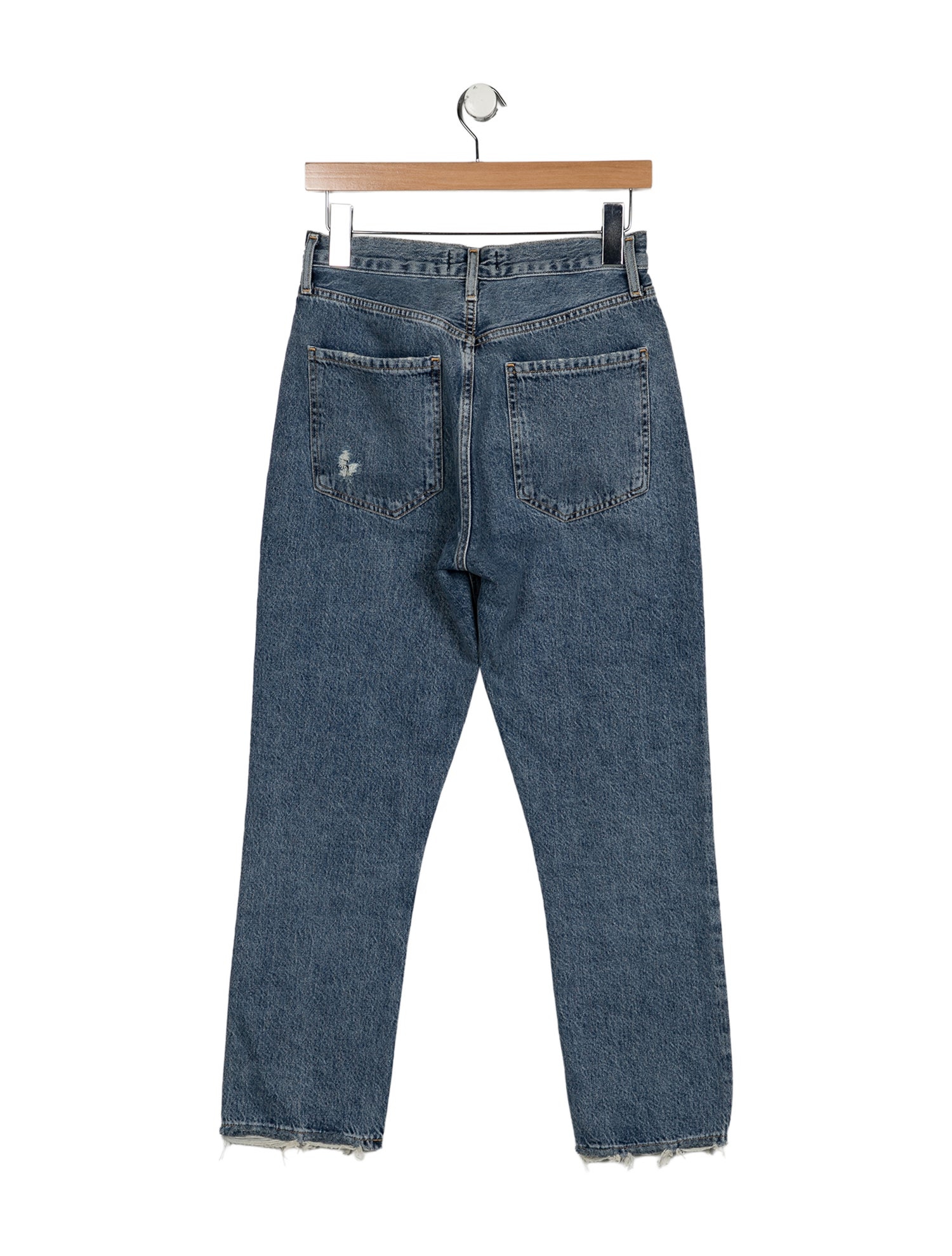 AGOLDE High-Rise Straight Leg Jeans