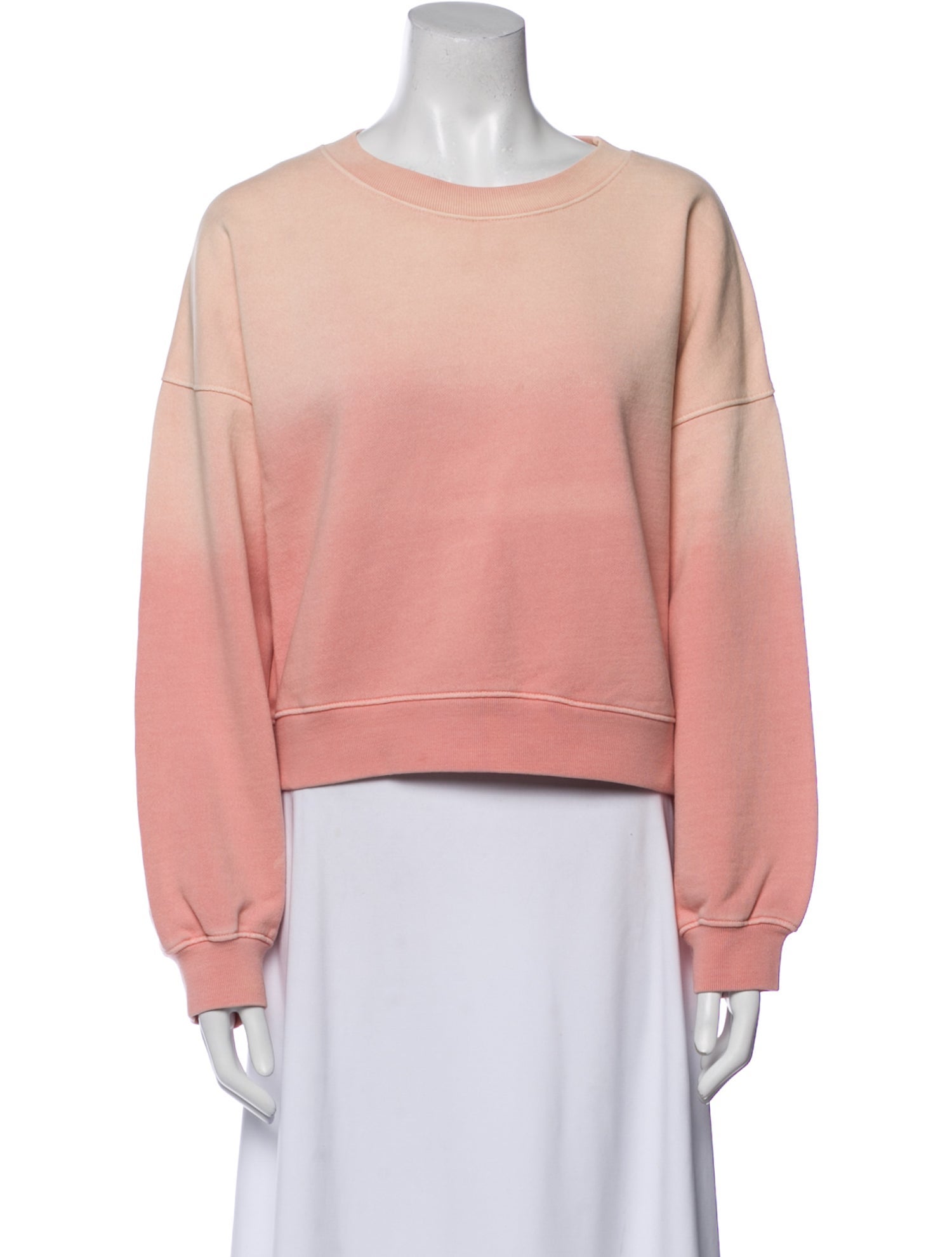 AGOLDE Crew Neck Long Sleeve Sweatshirt