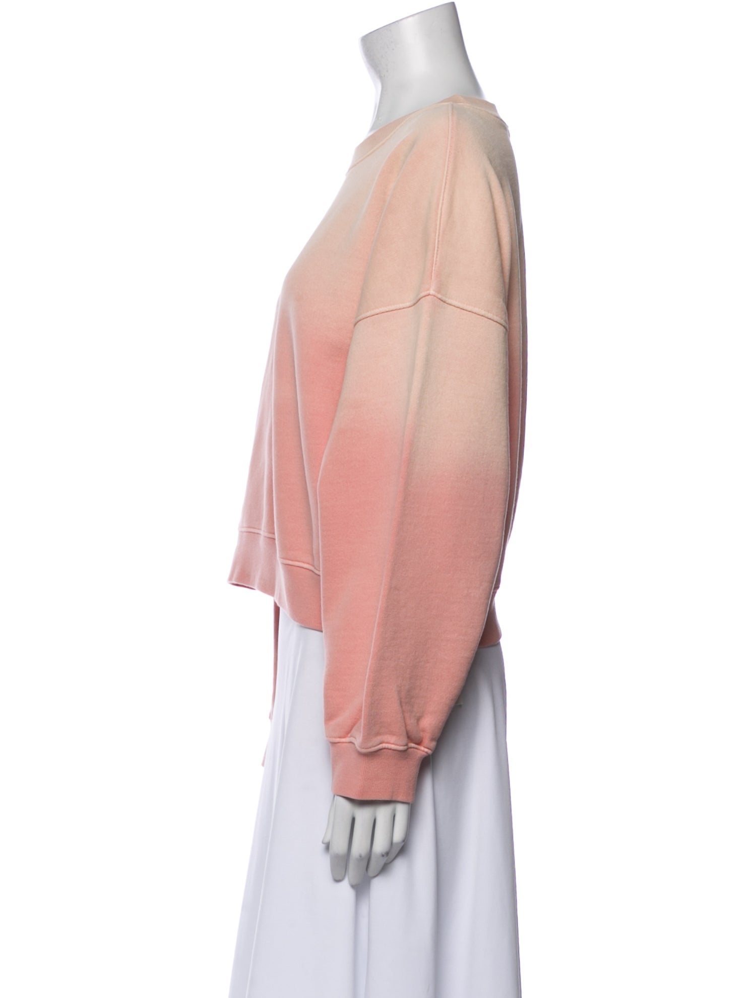 AGOLDE Crew Neck Long Sleeve Sweatshirt