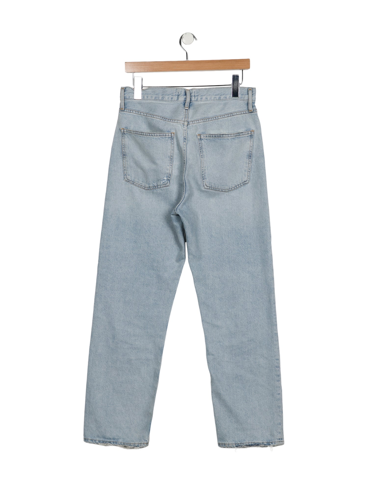 AGOLDE High-Rise Straight Leg Jeans