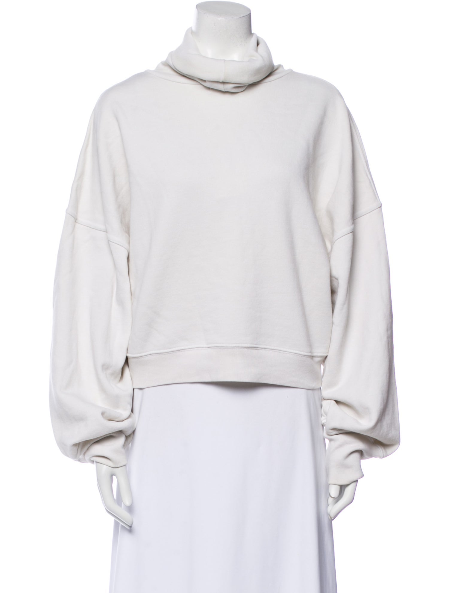 AGOLDE Turtleneck Long Sleeve Sweatshirt