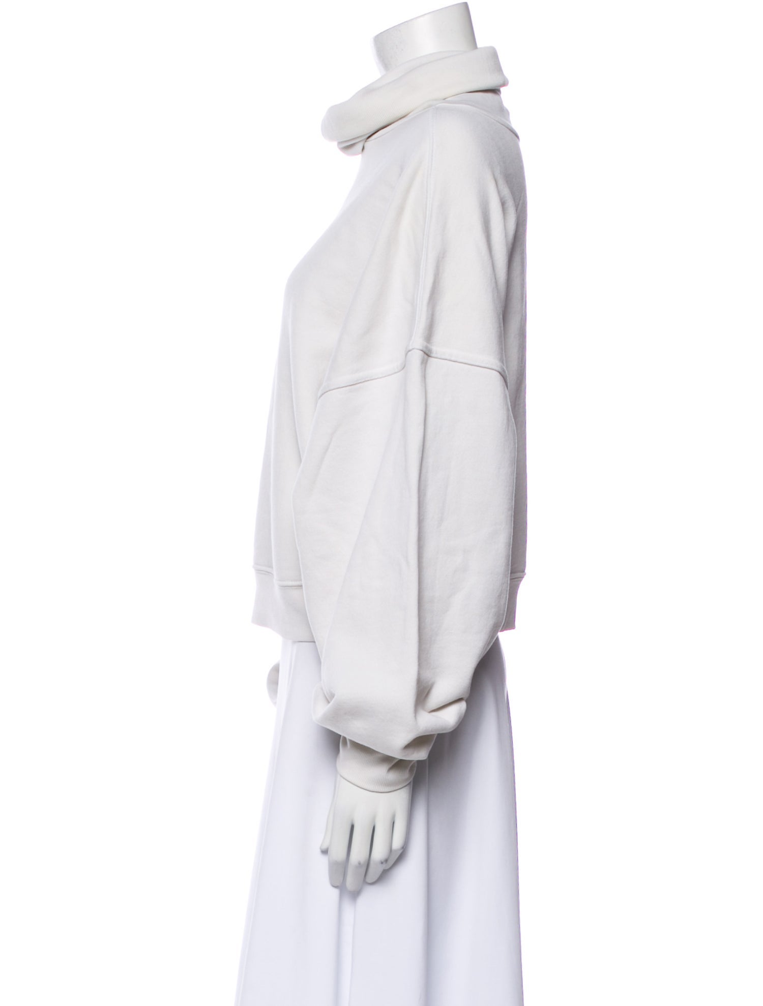 AGOLDE Turtleneck Long Sleeve Sweatshirt