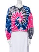 AGOLDE Tie-Dye Print Crew Neck Sweatshirt