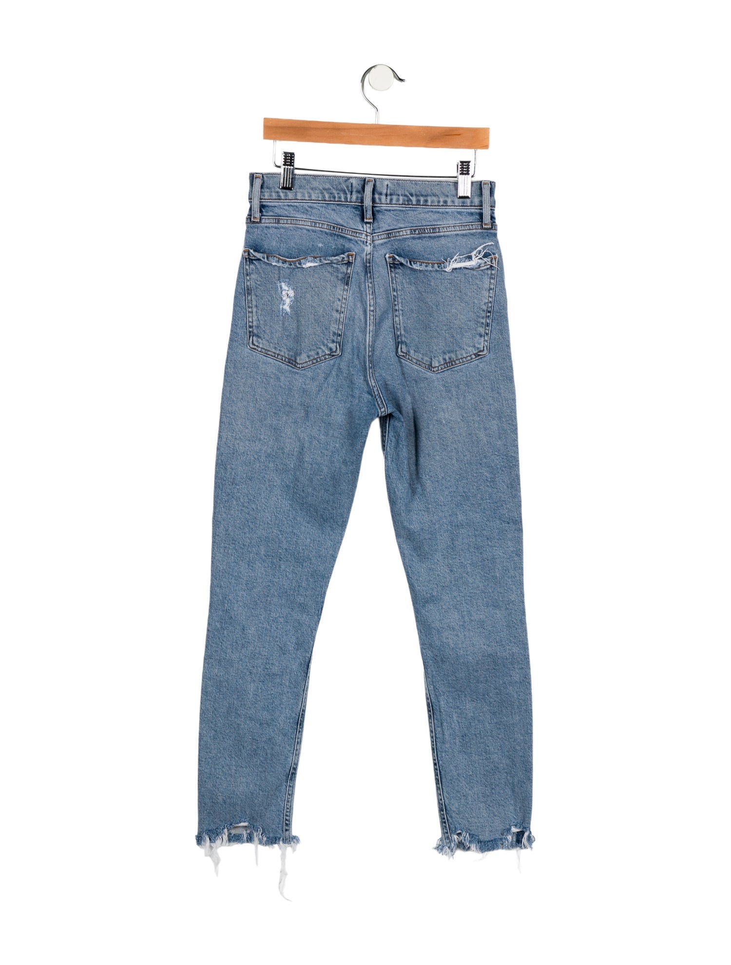 AGOLDE Mid-Rise Skinny Leg Jeans