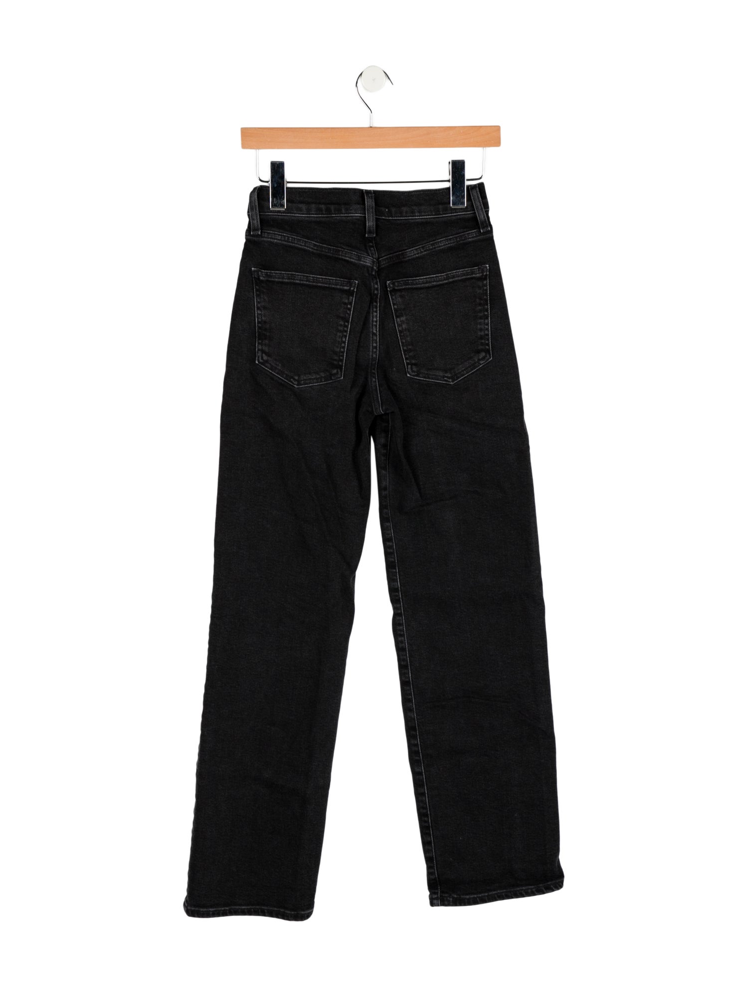 AGOLDE Mid-Rise Wide Leg Jeans