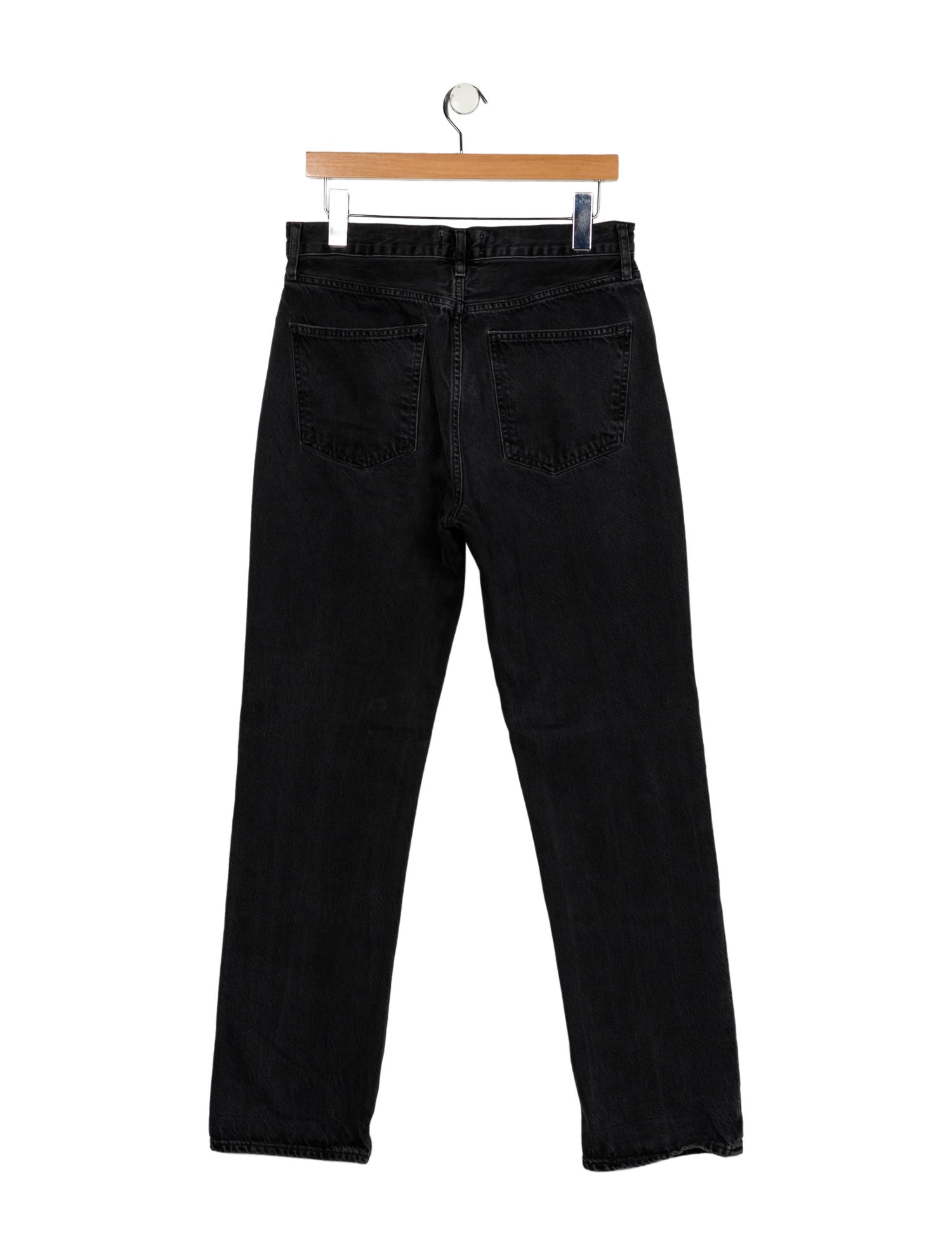 AGOLDE Mid-Rise Straight Leg Jeans