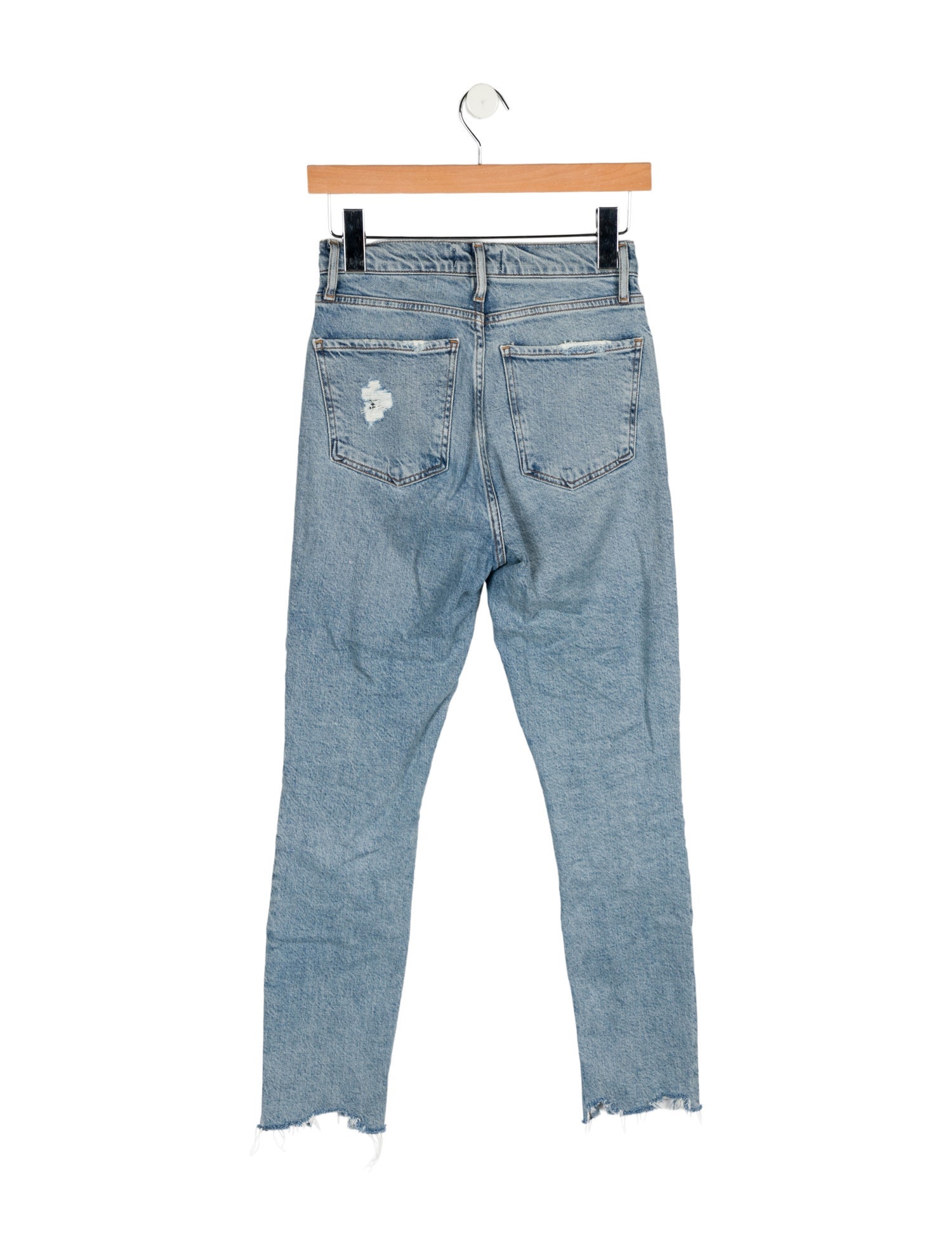 AGOLDE Mid-Rise Skinny Leg Jeans