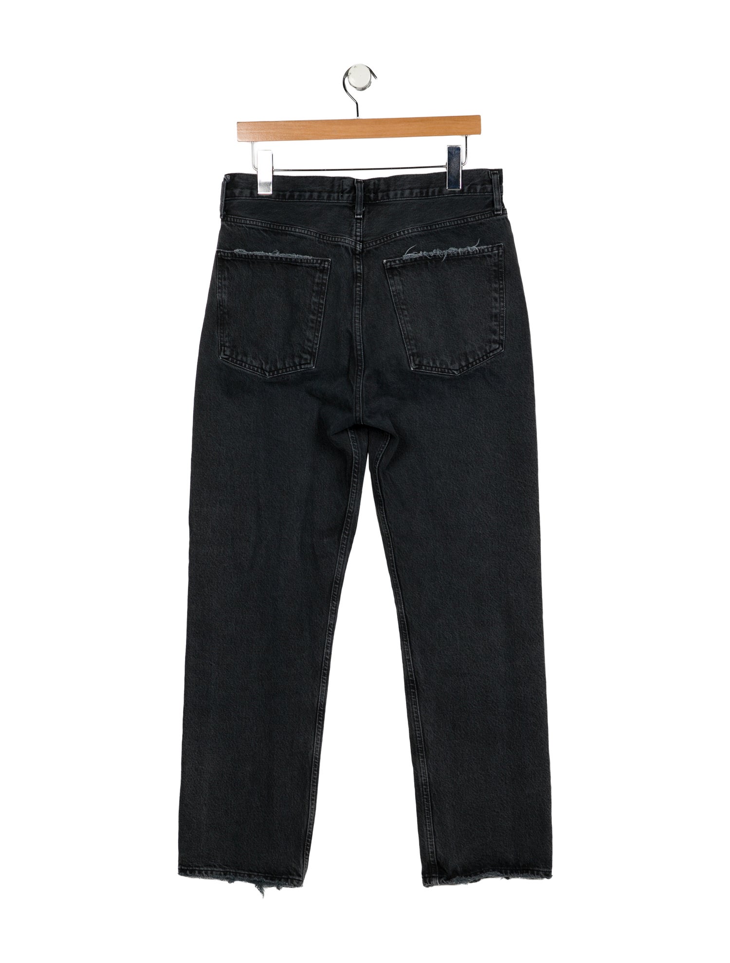 AGOLDE High-Rise Straight Leg Jeans