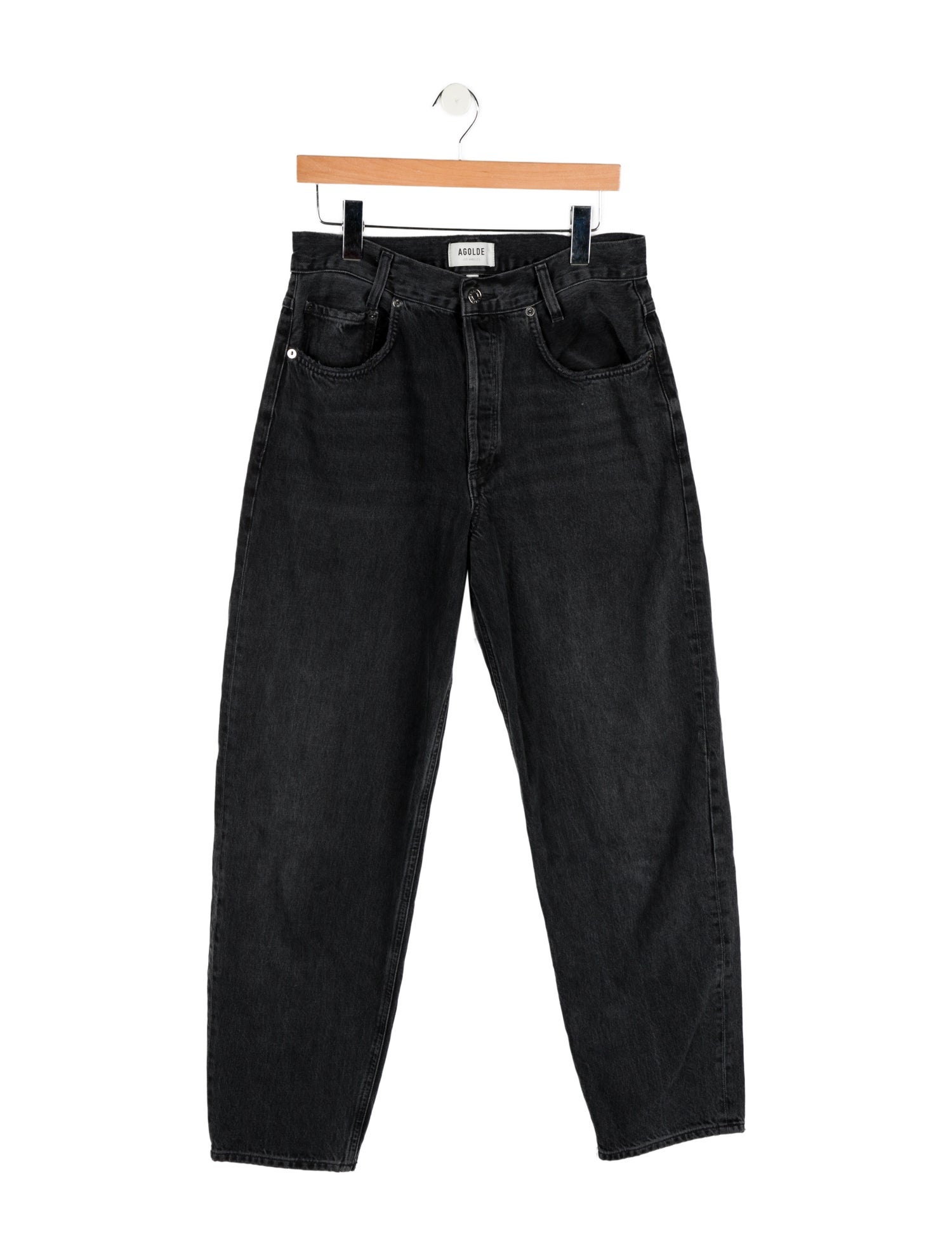 AGOLDE High-Rise Straight Leg Jeans