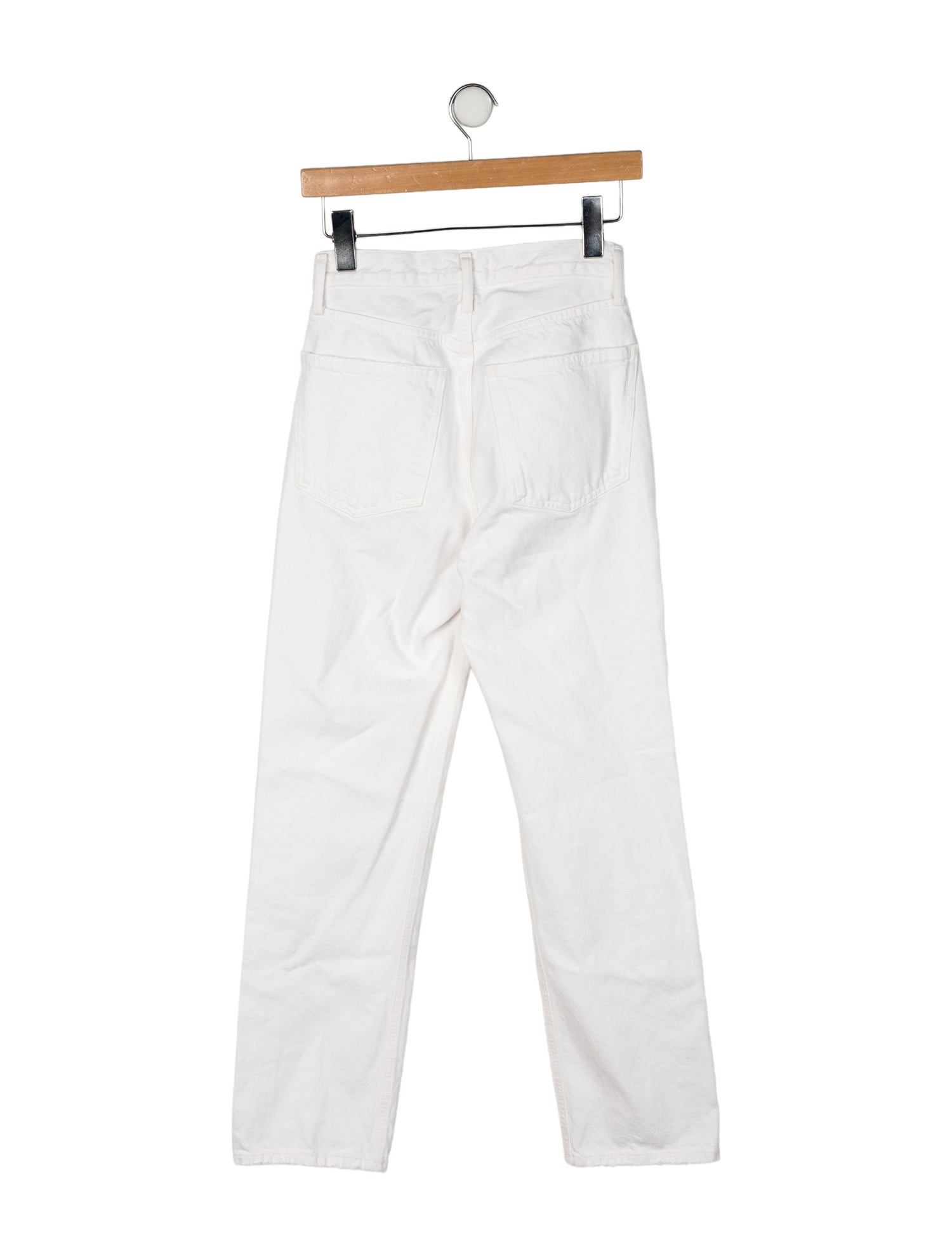 AGOLDE High-Rise Straight Leg Jeans