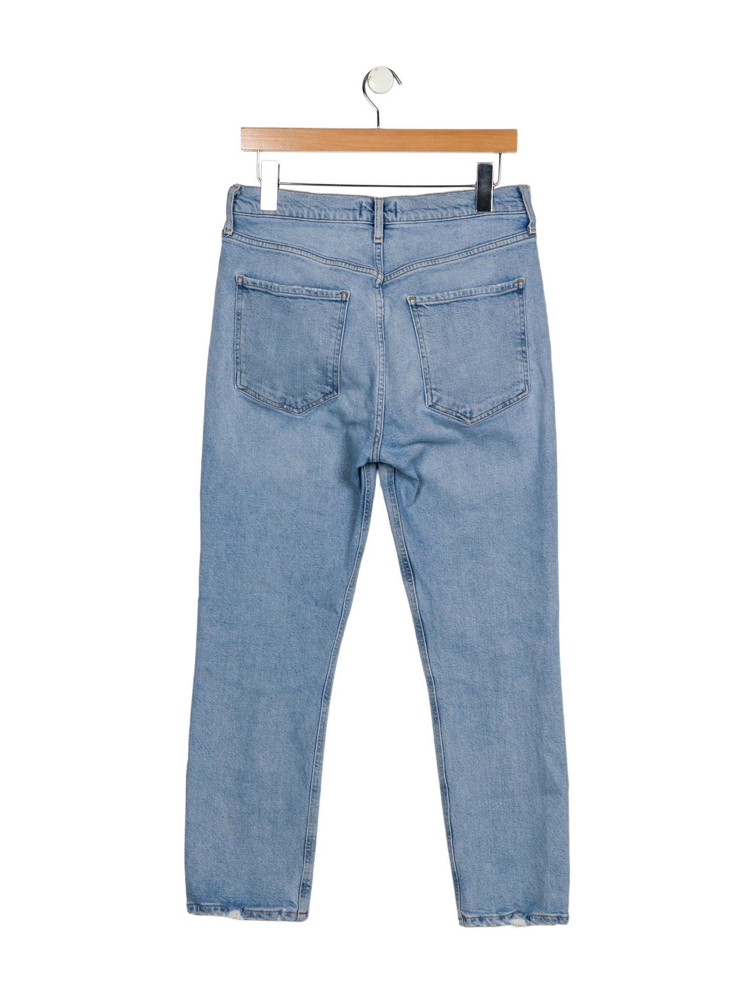 AGOLDE High-Rise Straight Leg Jeans
