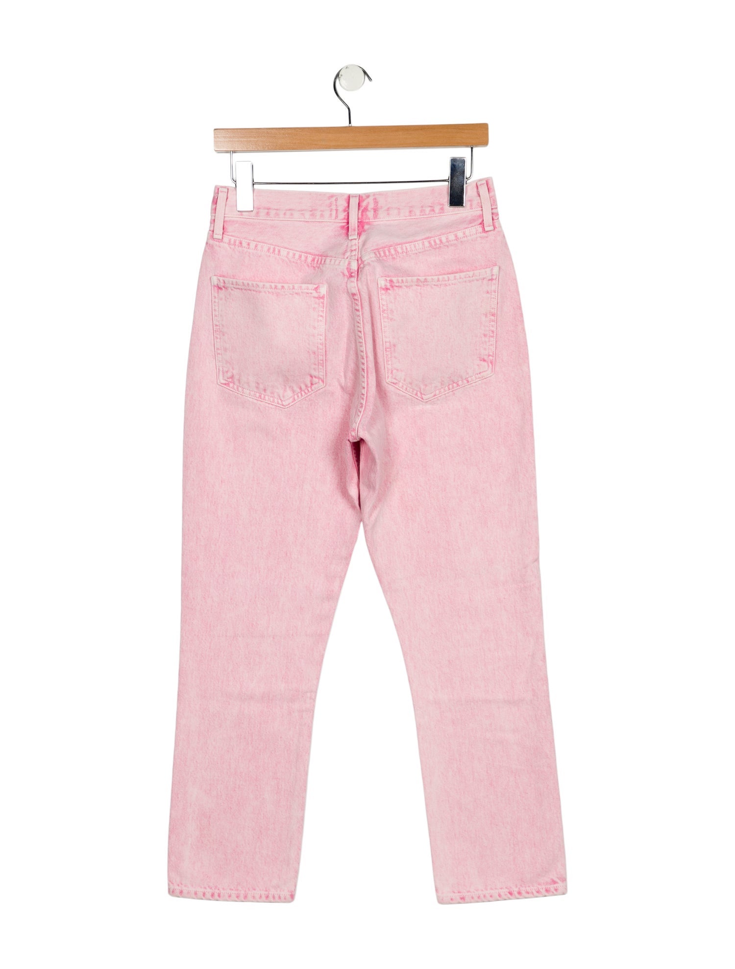 AGOLDE High-Rise Straight Leg Jeans