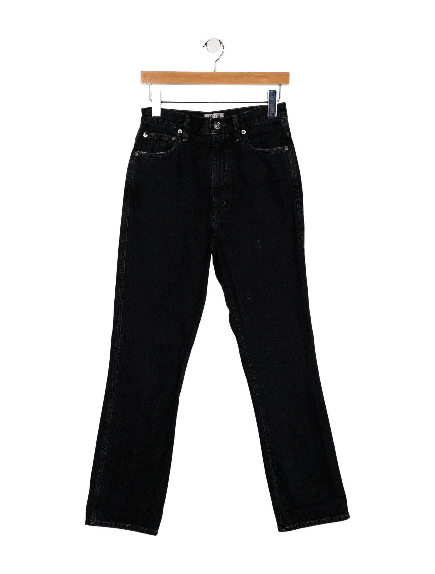 AGOLDE High-Rise Straight Leg Jeans