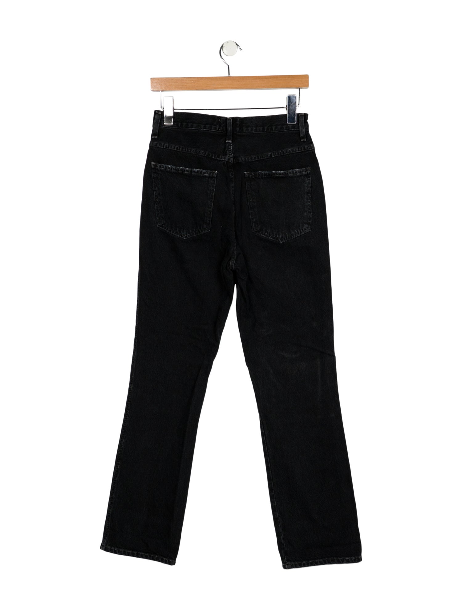 AGOLDE High-Rise Straight Leg Jeans
