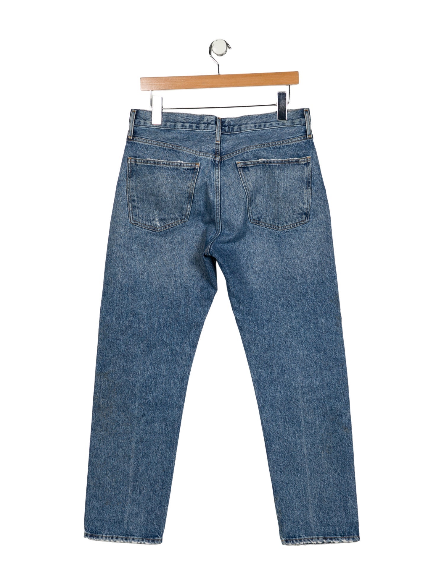 AGOLDE High-Rise Straight Leg Jeans